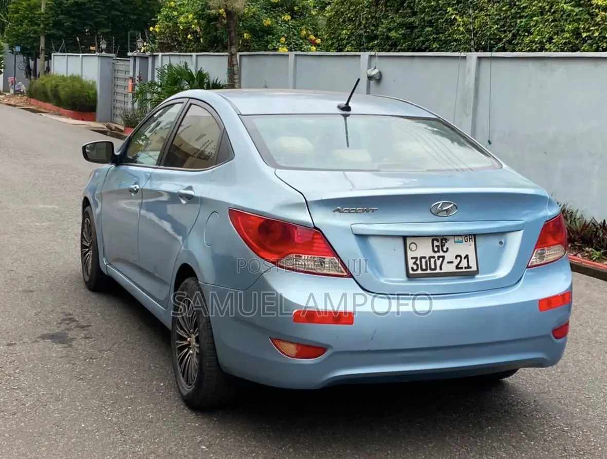 Hyundai Accent GLS 4dr Sedan (1.6L 4cyl 6A) 2014 Blue