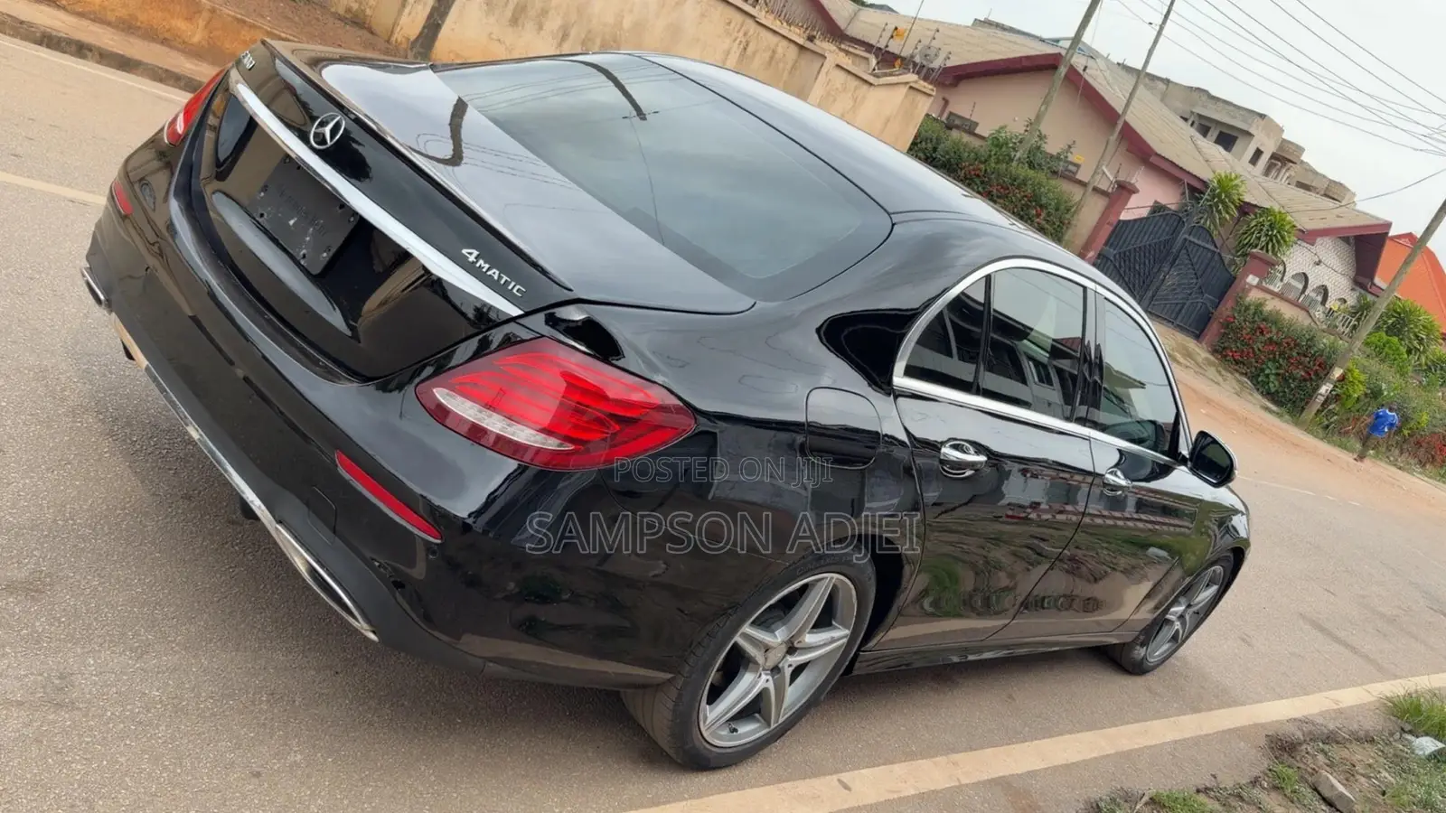 Mercedes-Benz E300 2018 Black
