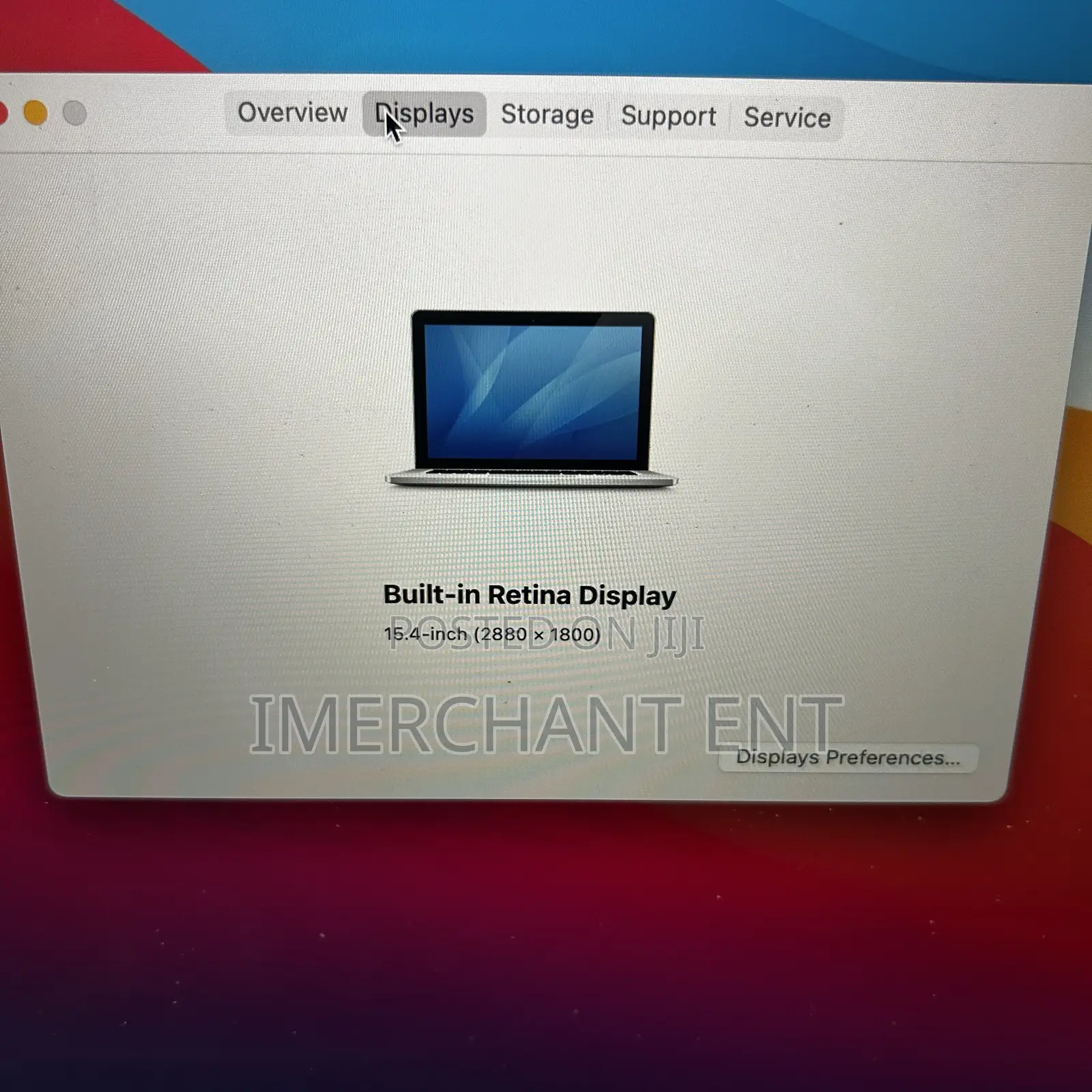 Laptop Apple MacBook Pro 2014 16GB Intel Core i7 SSD 256GB