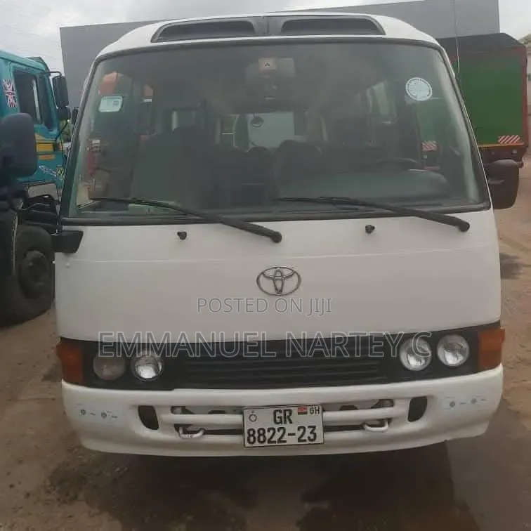 Toyota Coaster 2010 White
