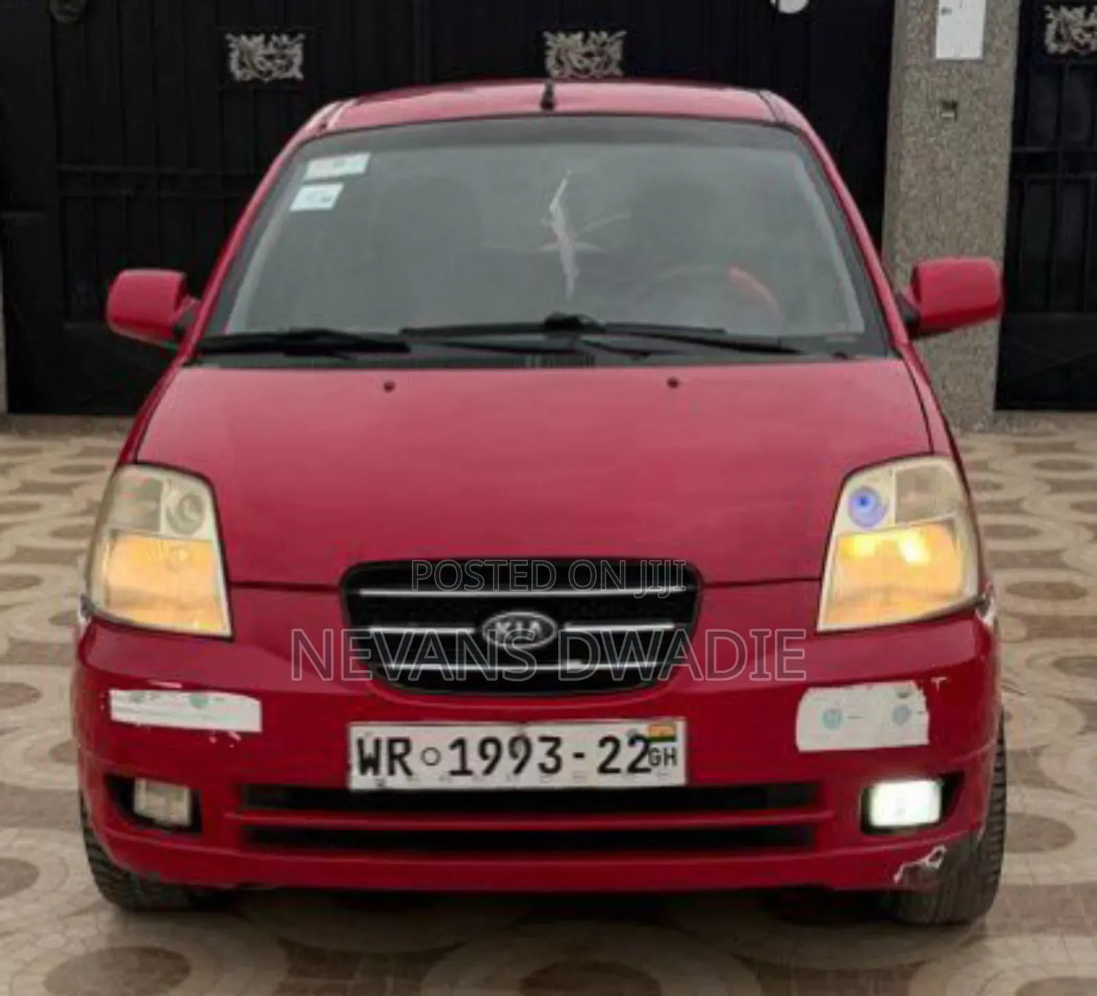 Kia Morning 2010 Red