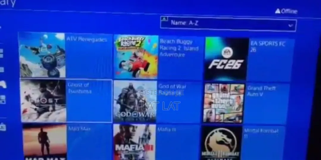 PS4 Slim Home Used With 17 Games