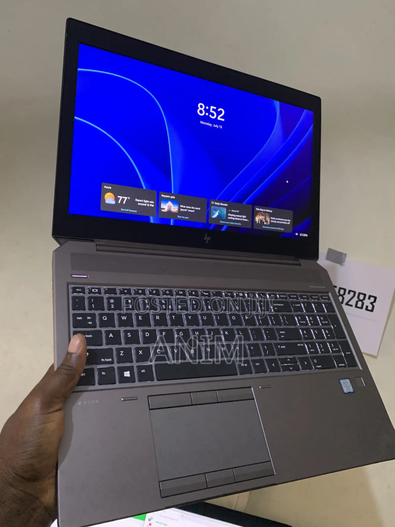 Laptop HP ZBook 15 32GB Intel Core i7 HDD+SSD 512GB