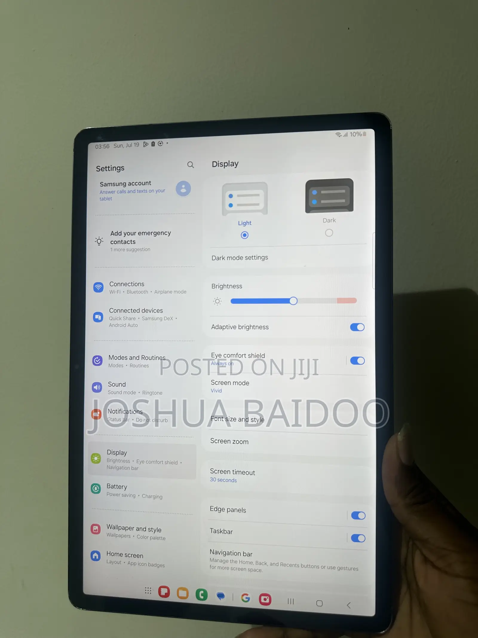 Samsung Galaxy Tab S7 FE 128 GB Black