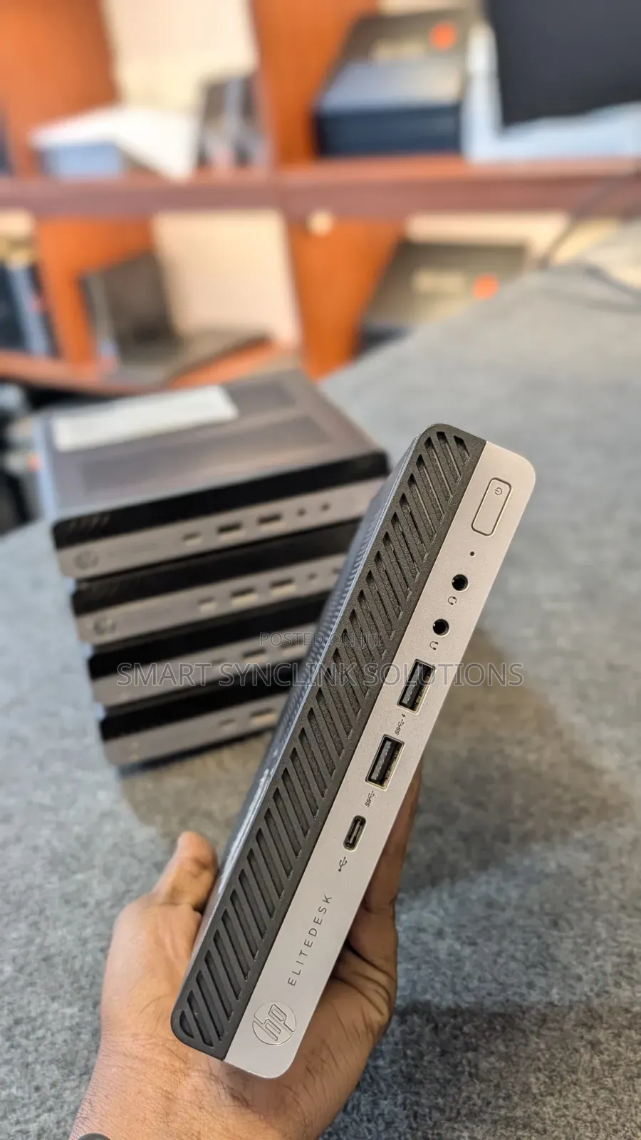 Desktop Computer HP EliteDesk 705 16GB AMD Ryzen 5 SSD 256GB