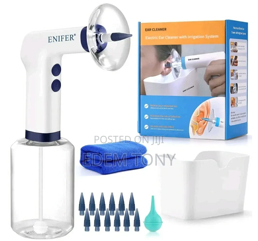 Ear Cleaner: Wax Removal Cleaning Kit :Rechargeable Irrigation System