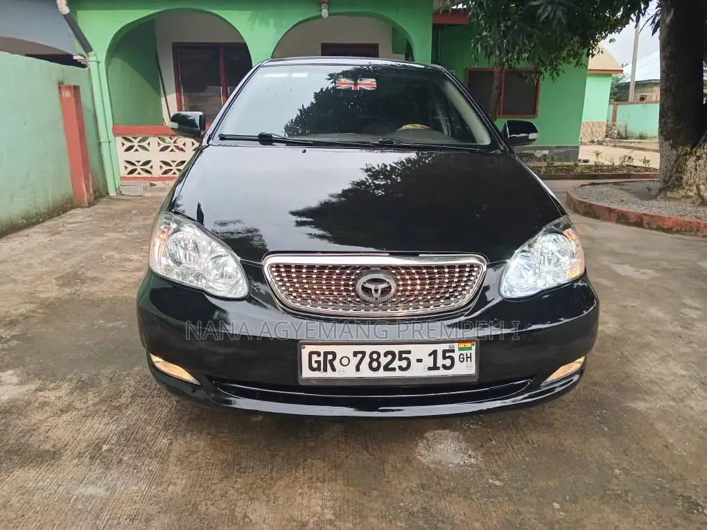 Toyota Corolla S 2007 Black