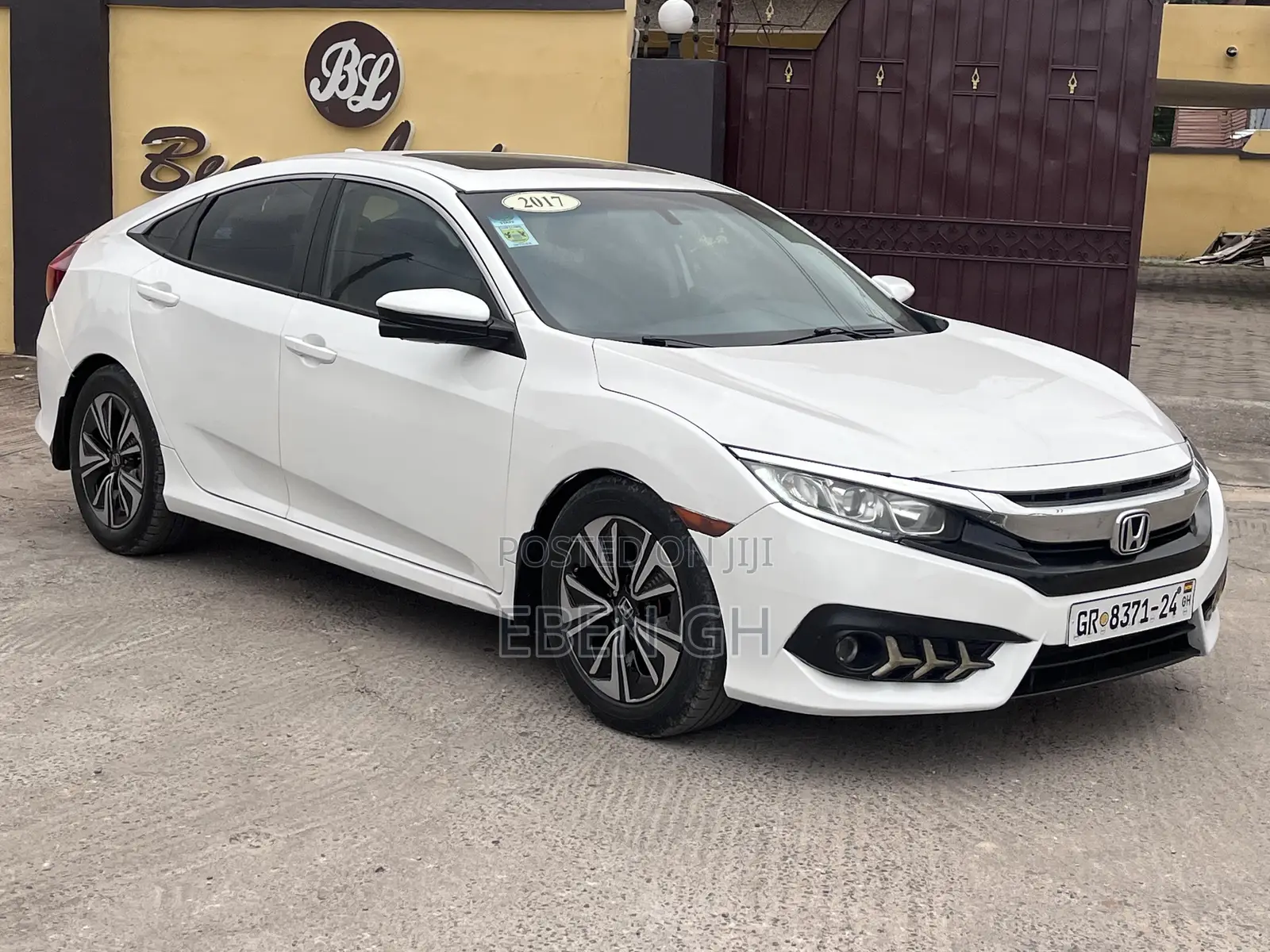 Honda Civic EX-L 4dr Sedan (1.5L 4cyl) 2017 White