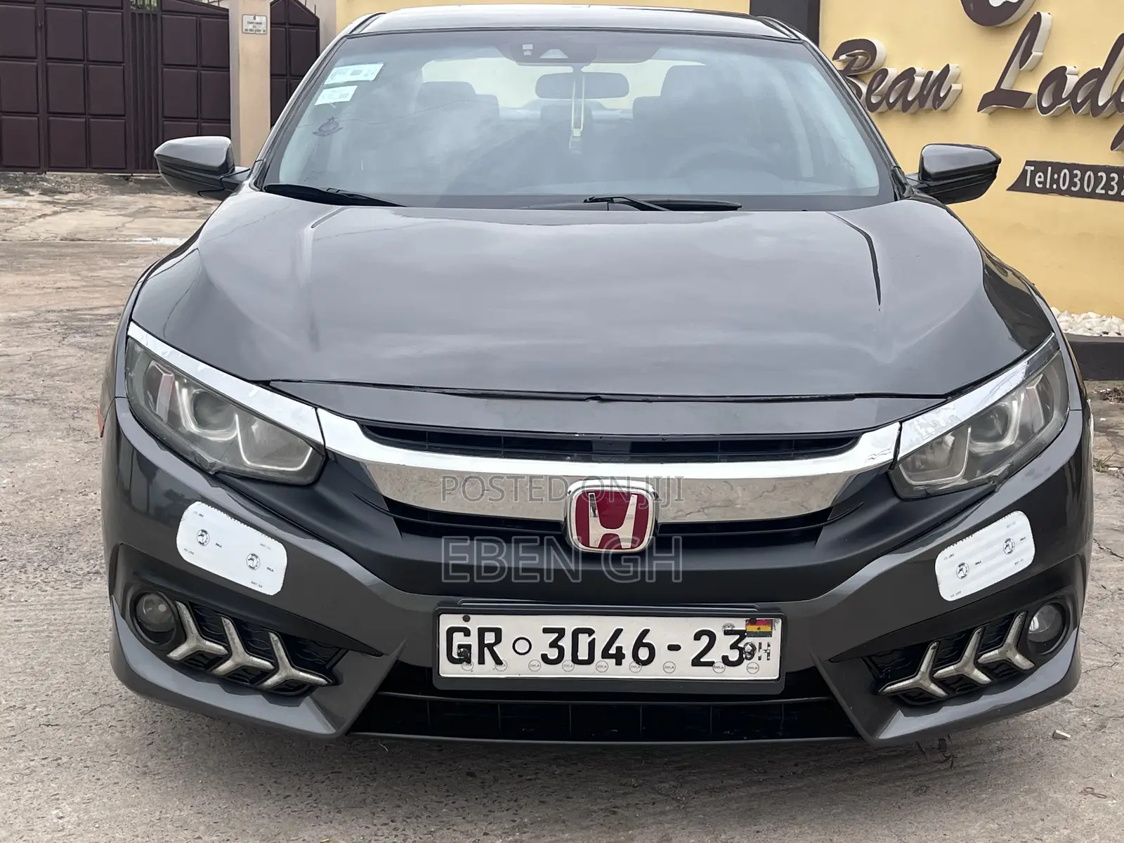 Honda Civic EX Sedan 2018 Gray