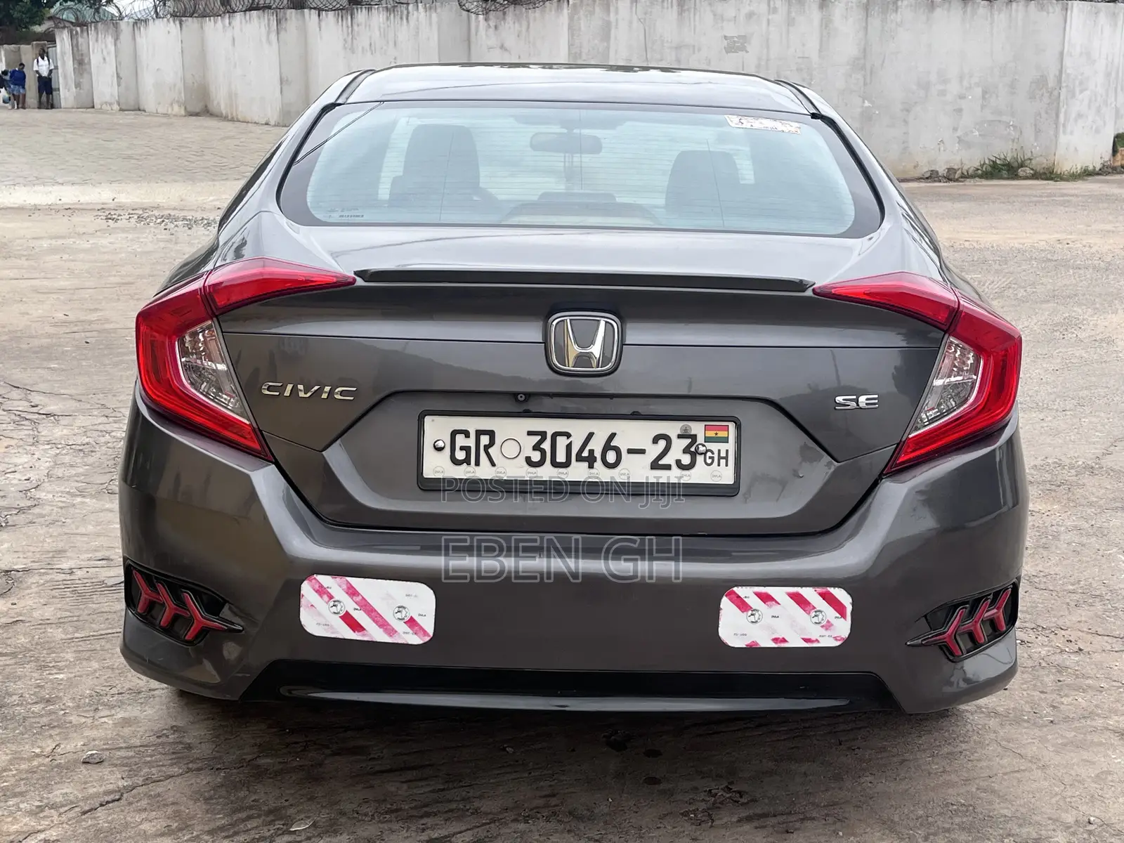 Honda Civic EX Sedan 2018 Gray