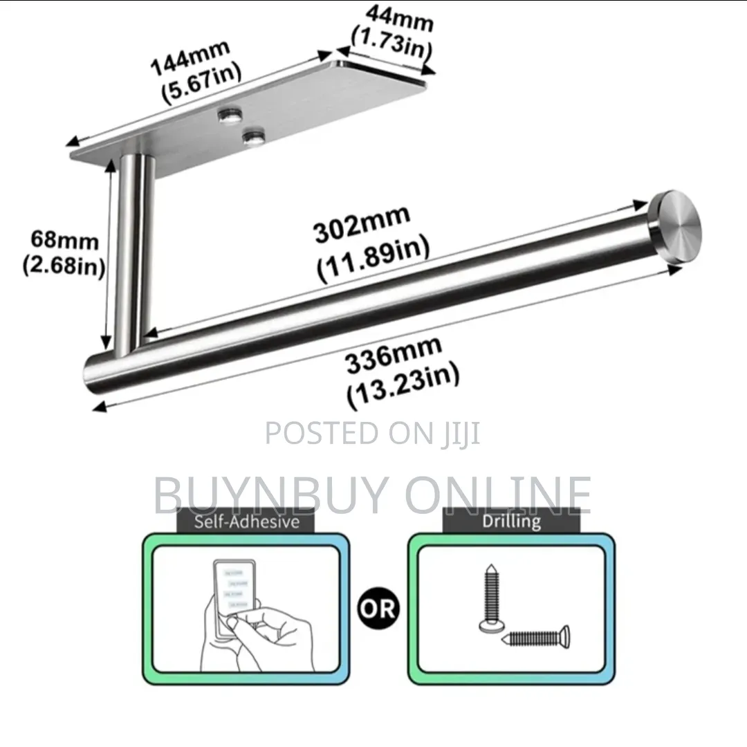 Tissue/Towel 304 Stainless Steel Holder