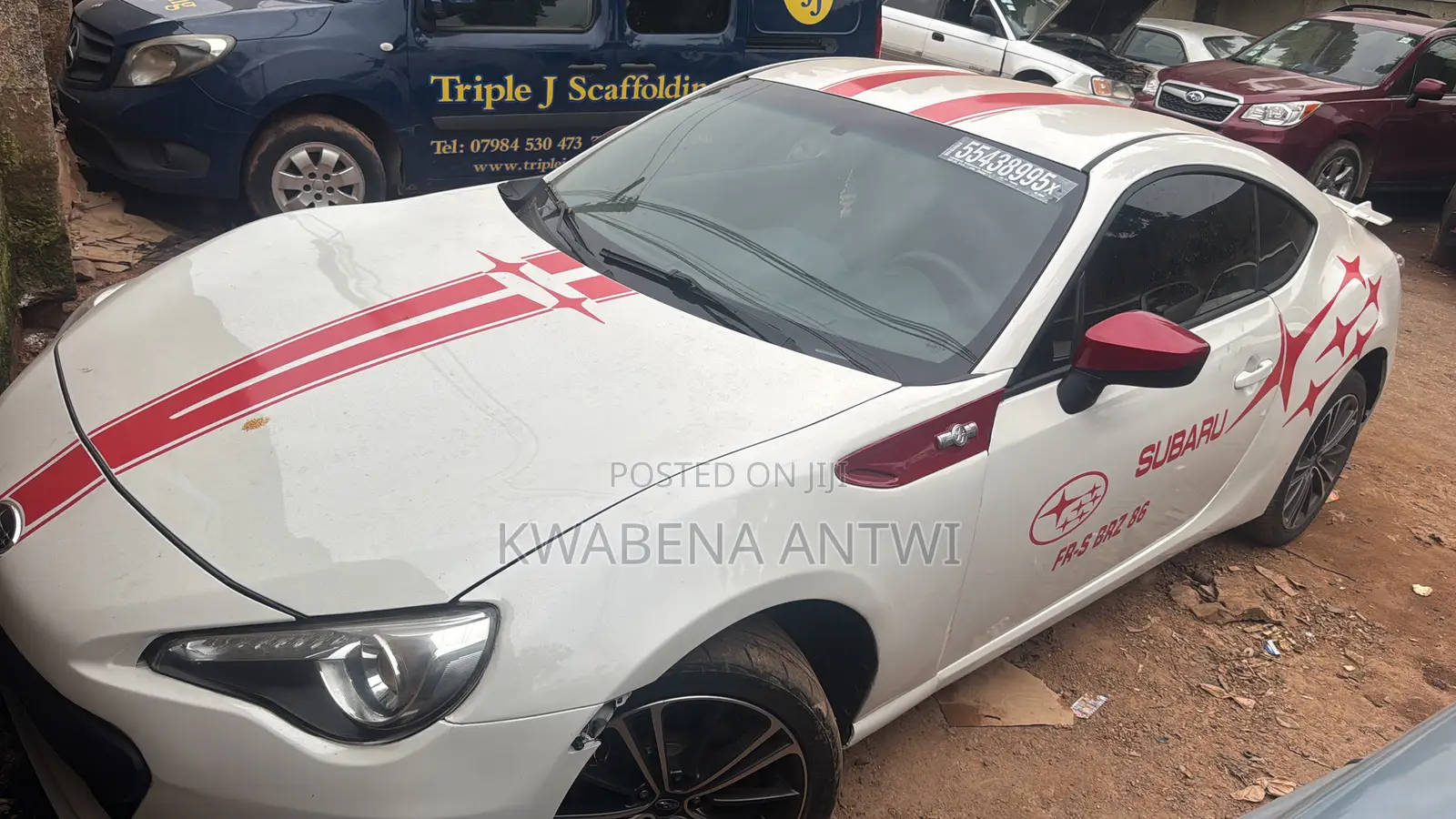 Subaru BRZ 2015 White