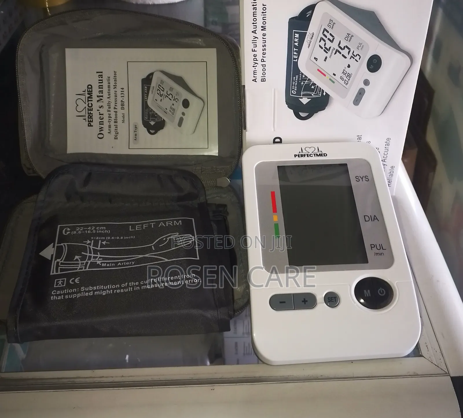 Perfectmed Digital Arm Blood Pressure Monitor Sphygmomanometer BP