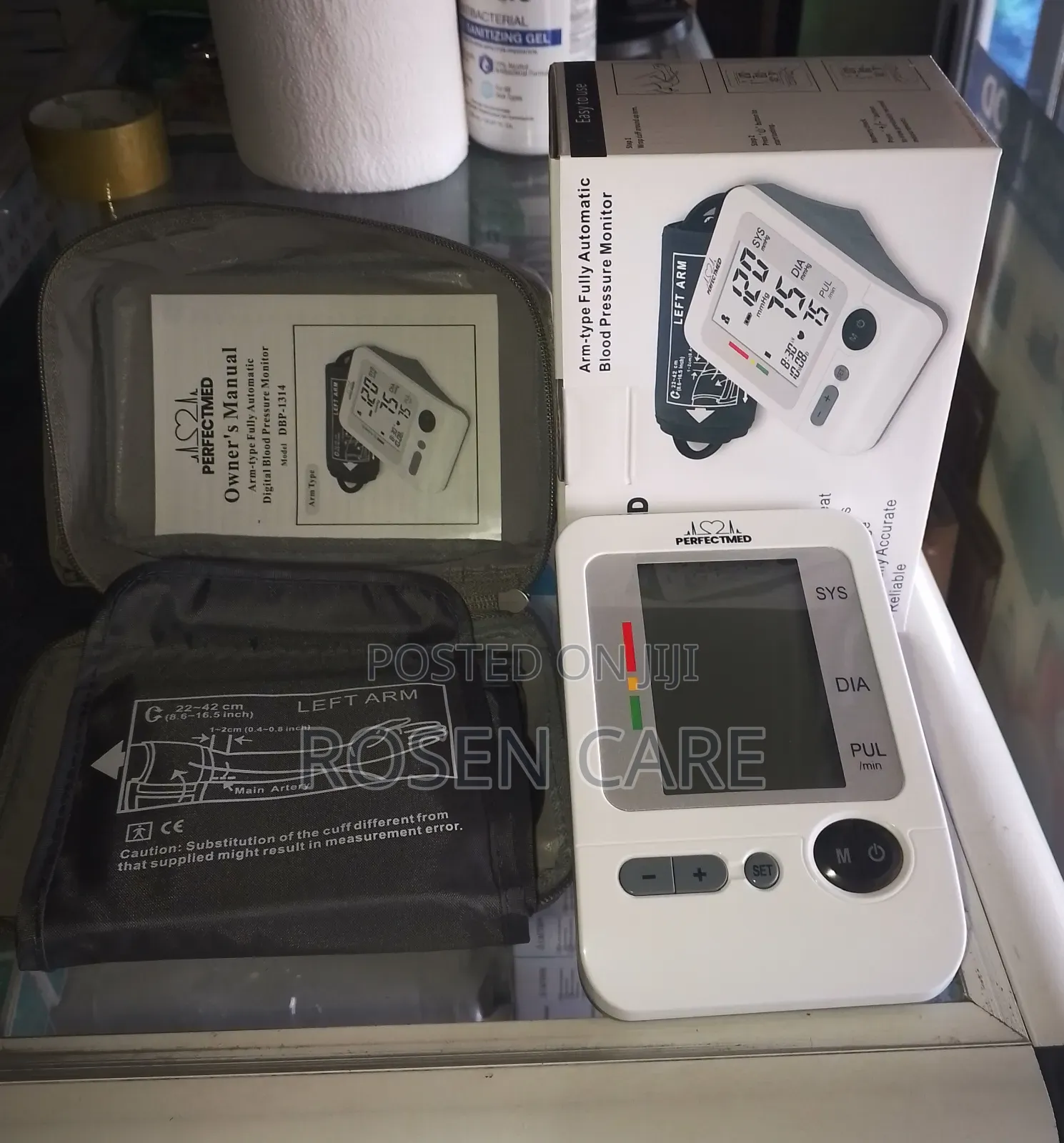 Perfectmed Digital Arm Blood Pressure Monitor Sphygmomanometer BP