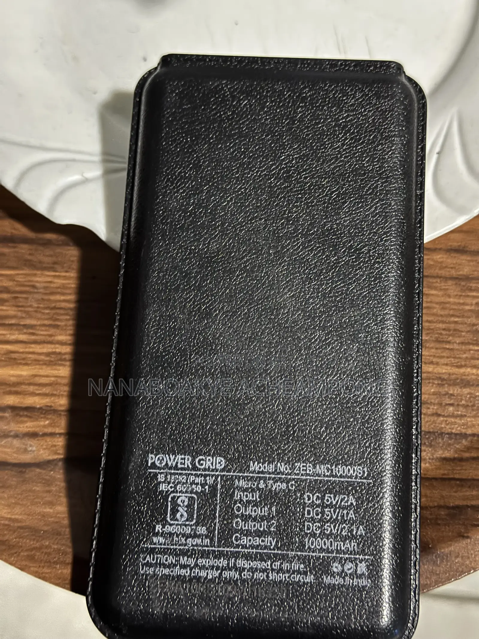 Zebronics 10,000mAh Power Bank