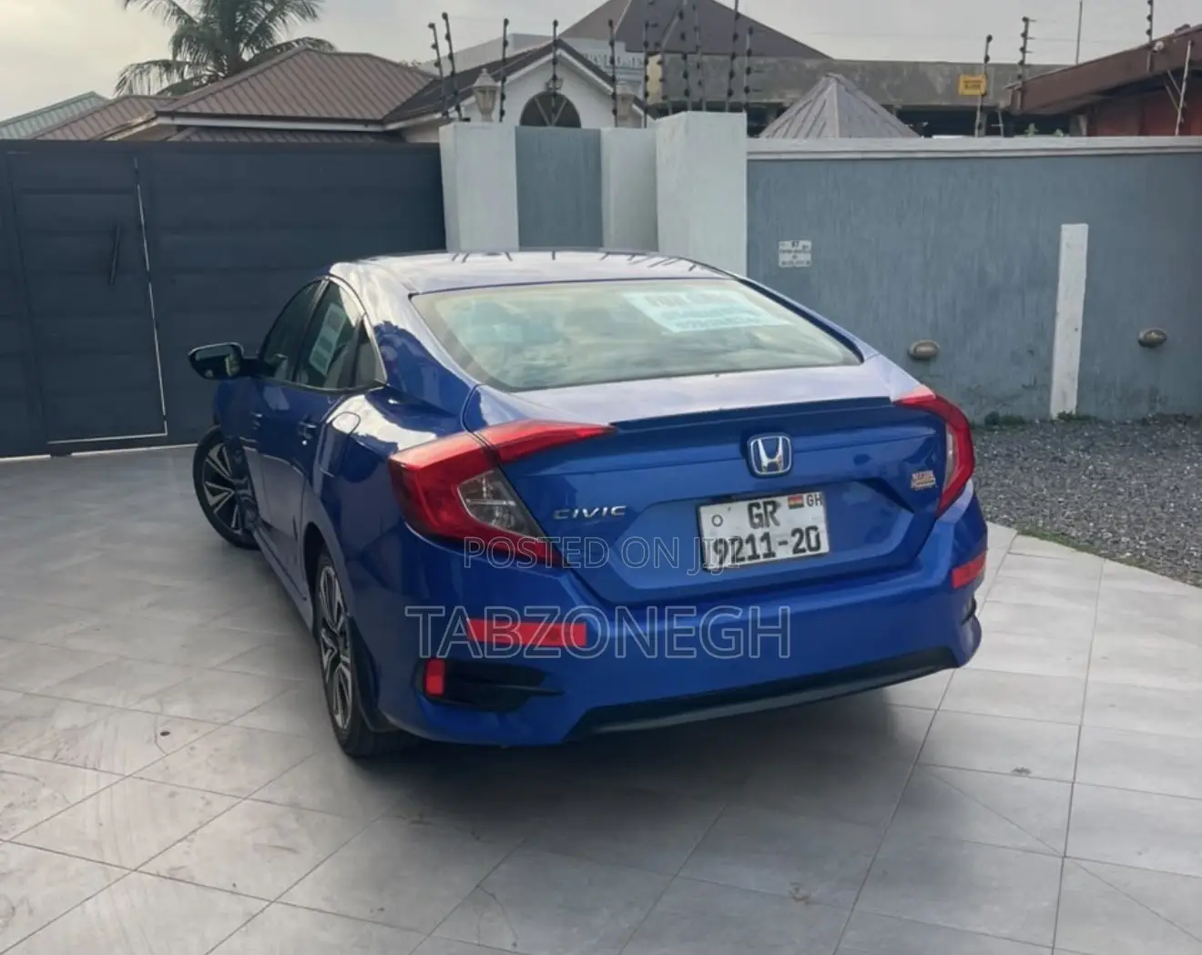 Honda Civic EX-T 4dr Sedan (1.5L 4cyl) 2016 Blue