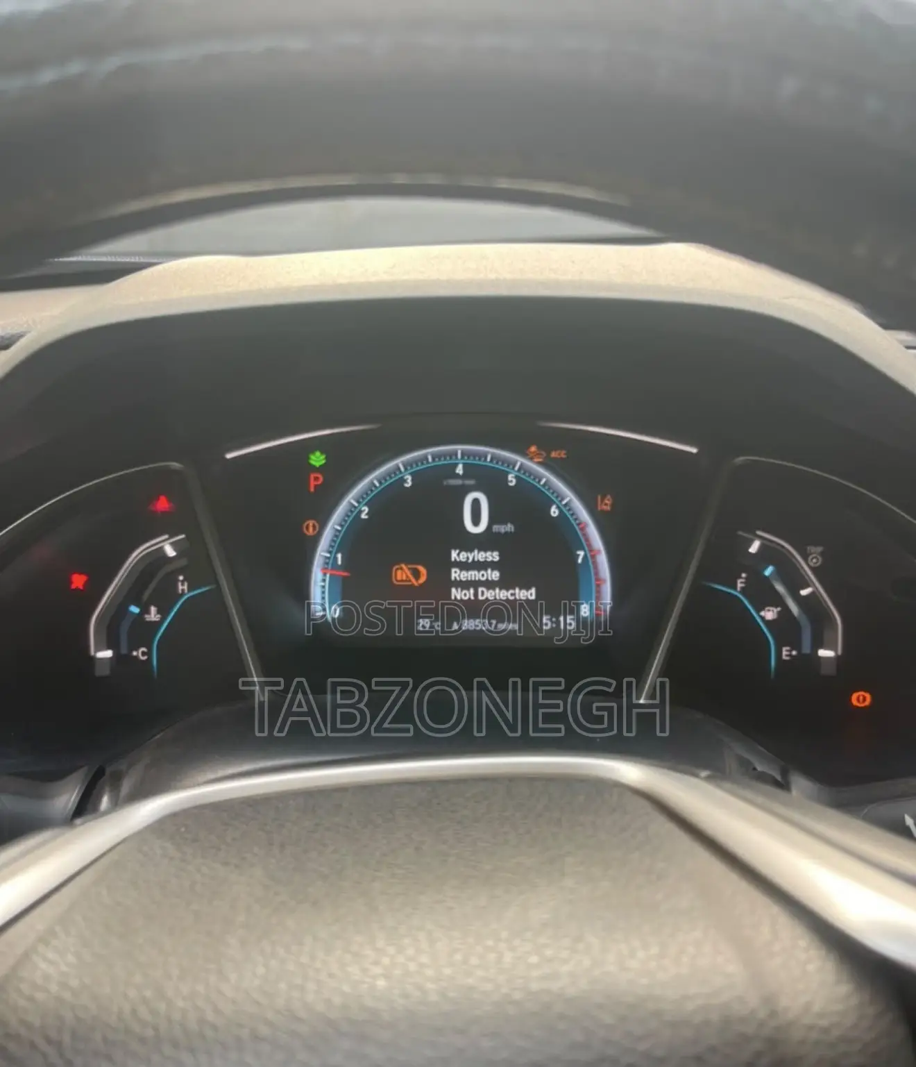 Honda Civic EX-T 4dr Sedan (1.5L 4cyl) 2016 Blue