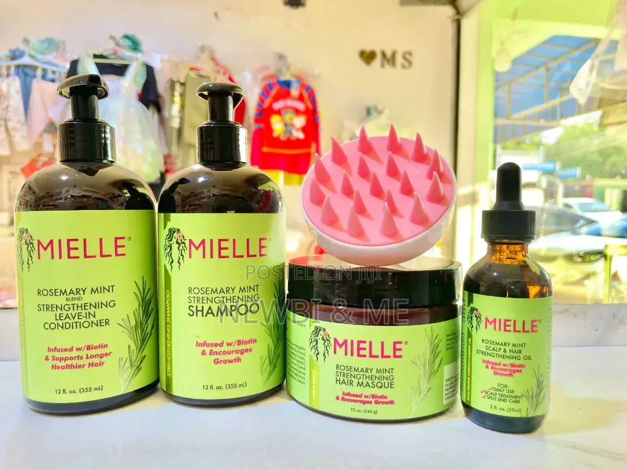 Mielle Hair Treatment Set , Mielle Hair Oil/ Shampoo /Conditioner.