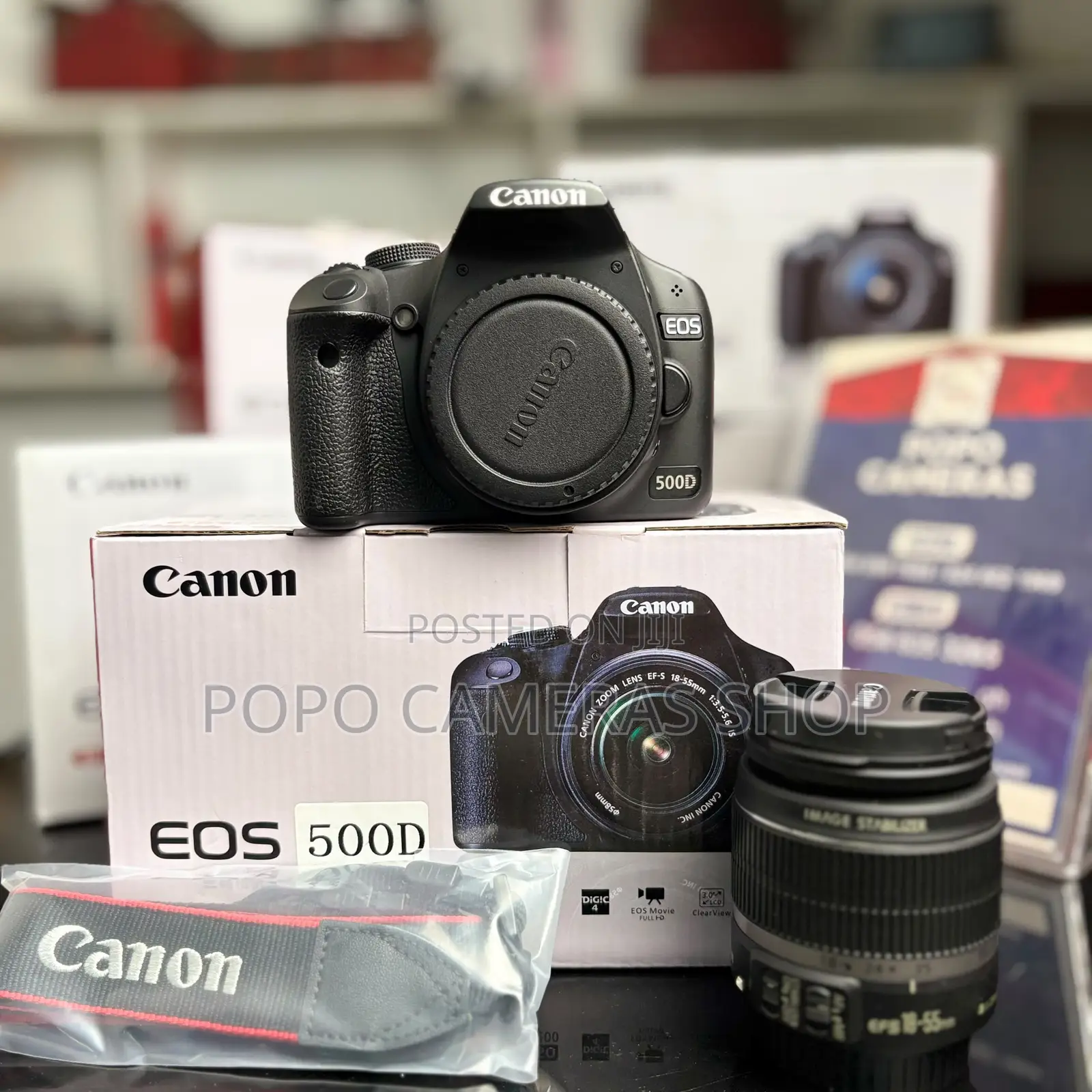 Canon EOS 500D + Efs 18-55mm Lens