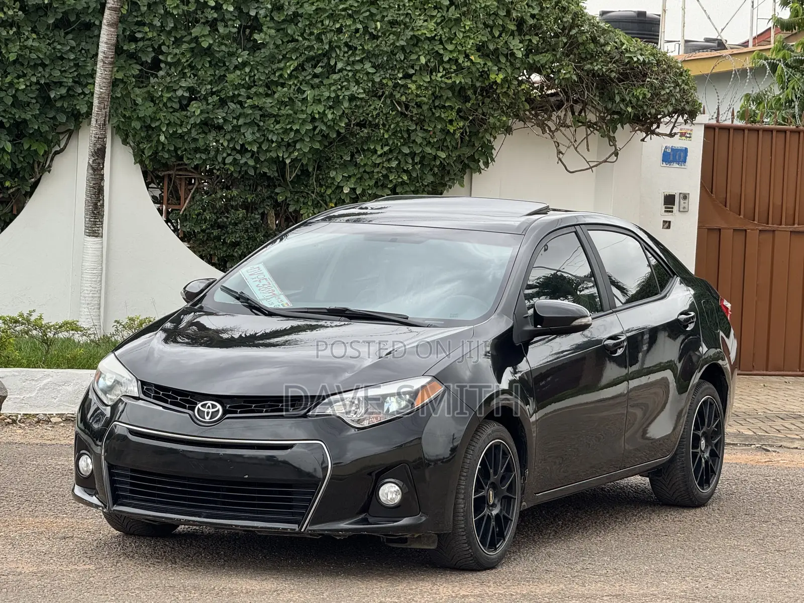 Toyota Corolla S 4dr Sedan (1.8L 4cyl CVT) 2016 Black