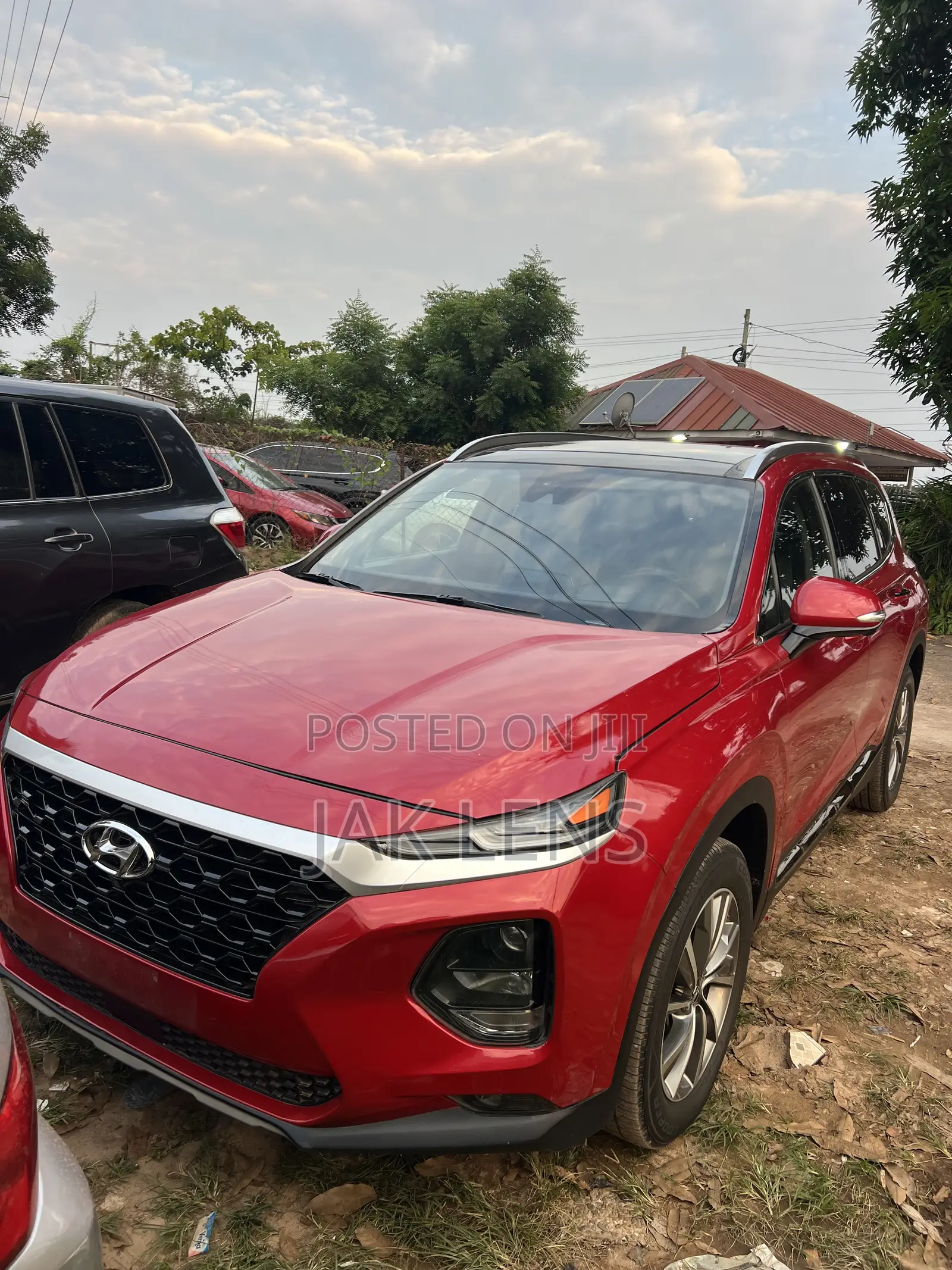 Hyundai Santa Fe Limited 2021 Red
