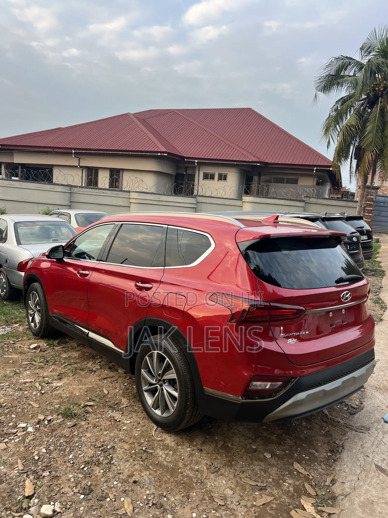 Hyundai Santa Fe Limited 2021 Red