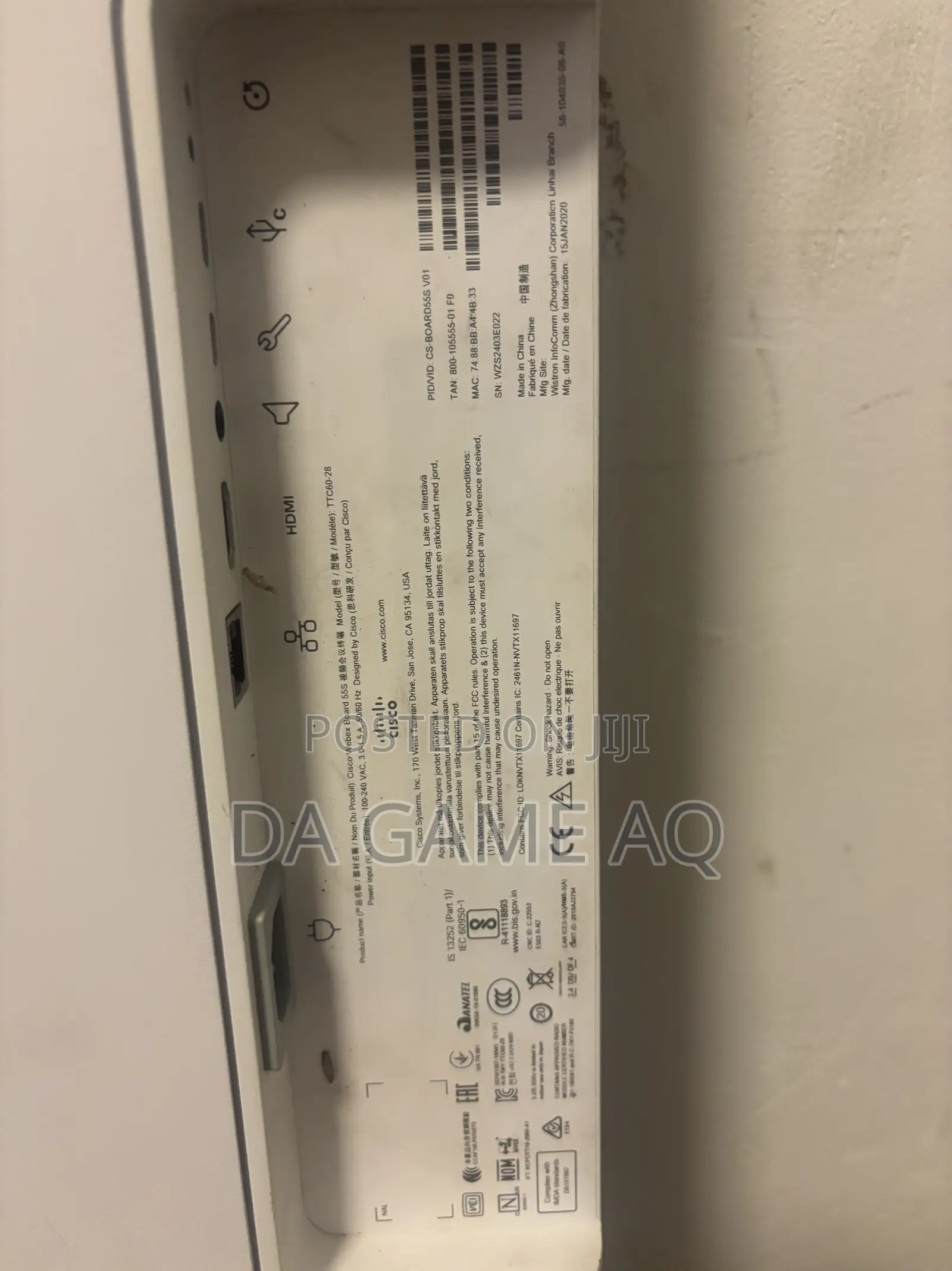 Cisco Webex Board 55S