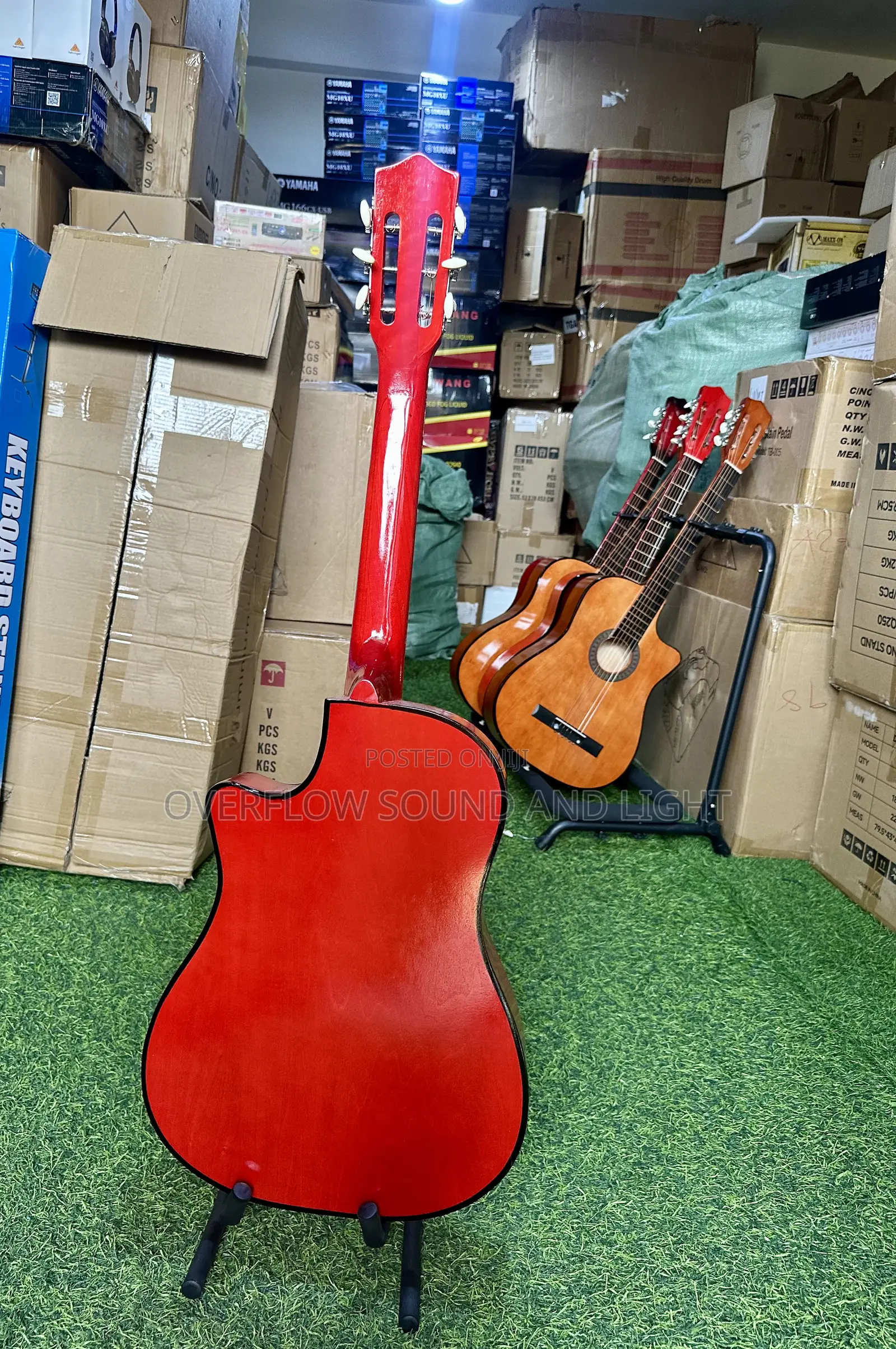 Kids Acoustic Guitar With Stand