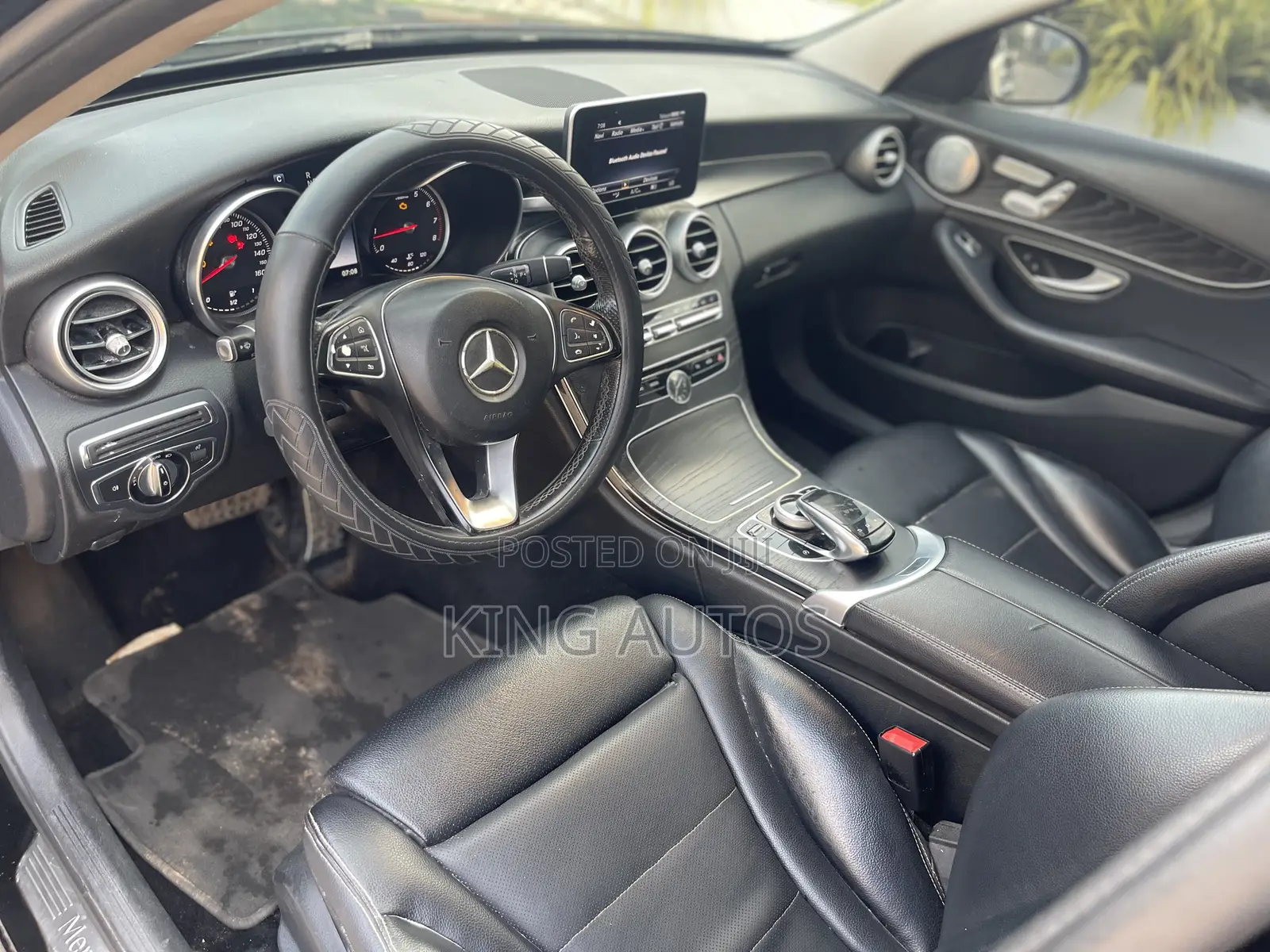 Mercedes-Benz C300 Luxury 4Matic Sedan AWD (2.0L 4cyl 7A) 2016 Black