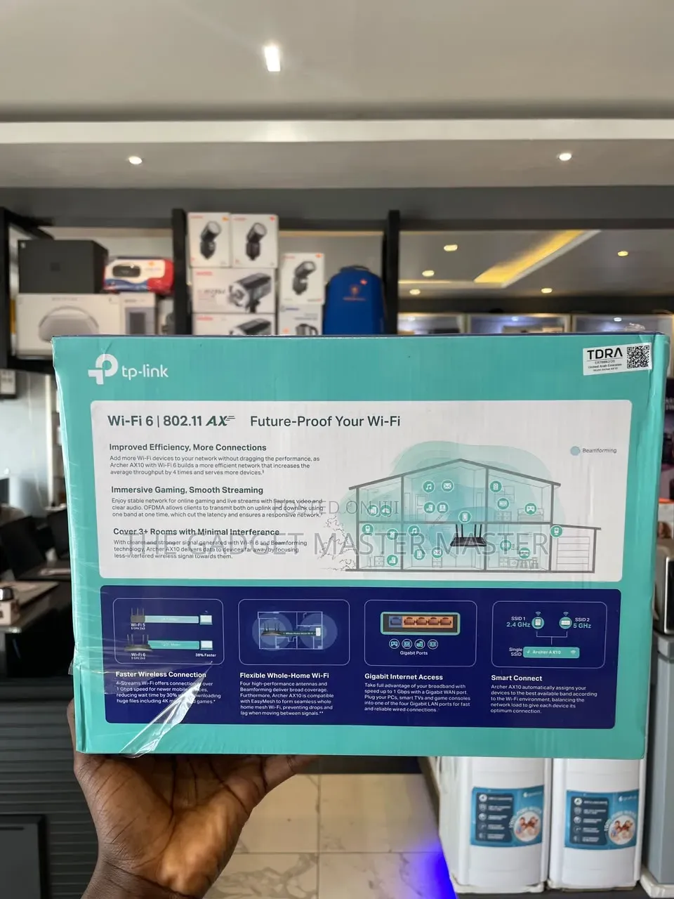 TP-Link Archer Ax10 Ax1500 Wireless Dual-Band Gigabit Router