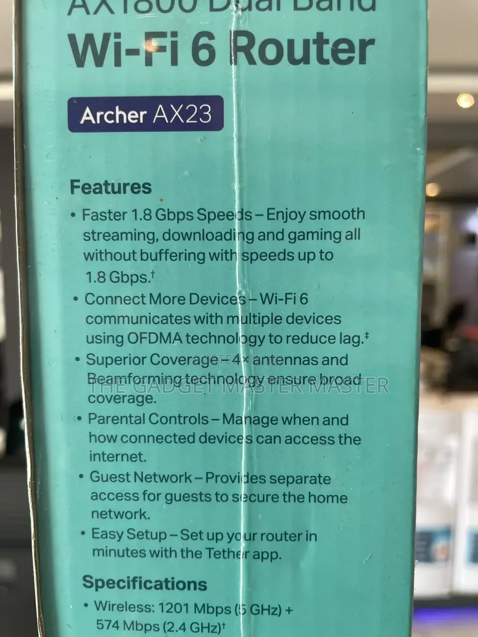 TP-Link Archer Ax1800 Dual Band Gigabit Router