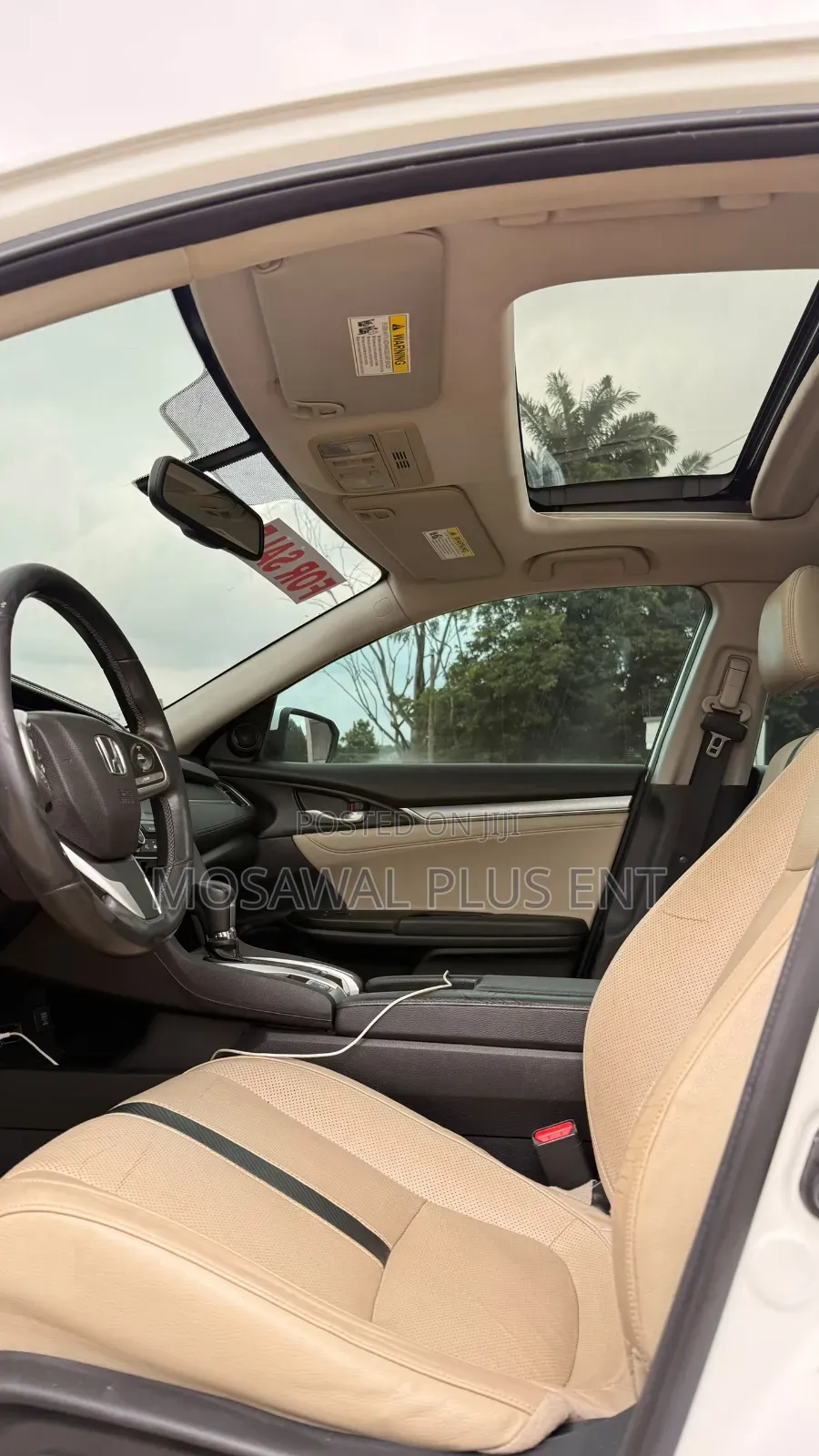 Honda Civic EX Sedan 2018 White