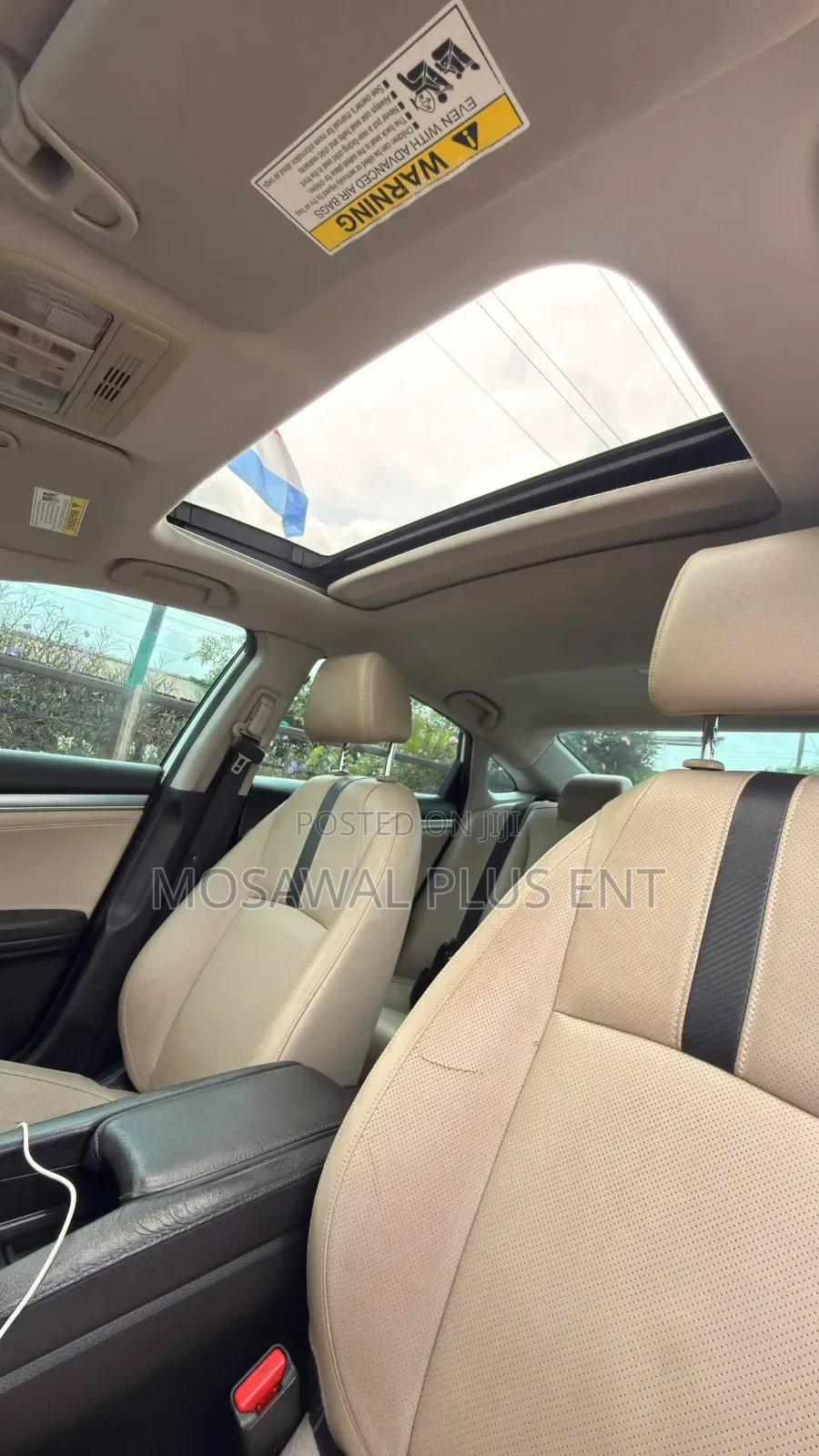 Honda Civic EX Sedan 2018 White