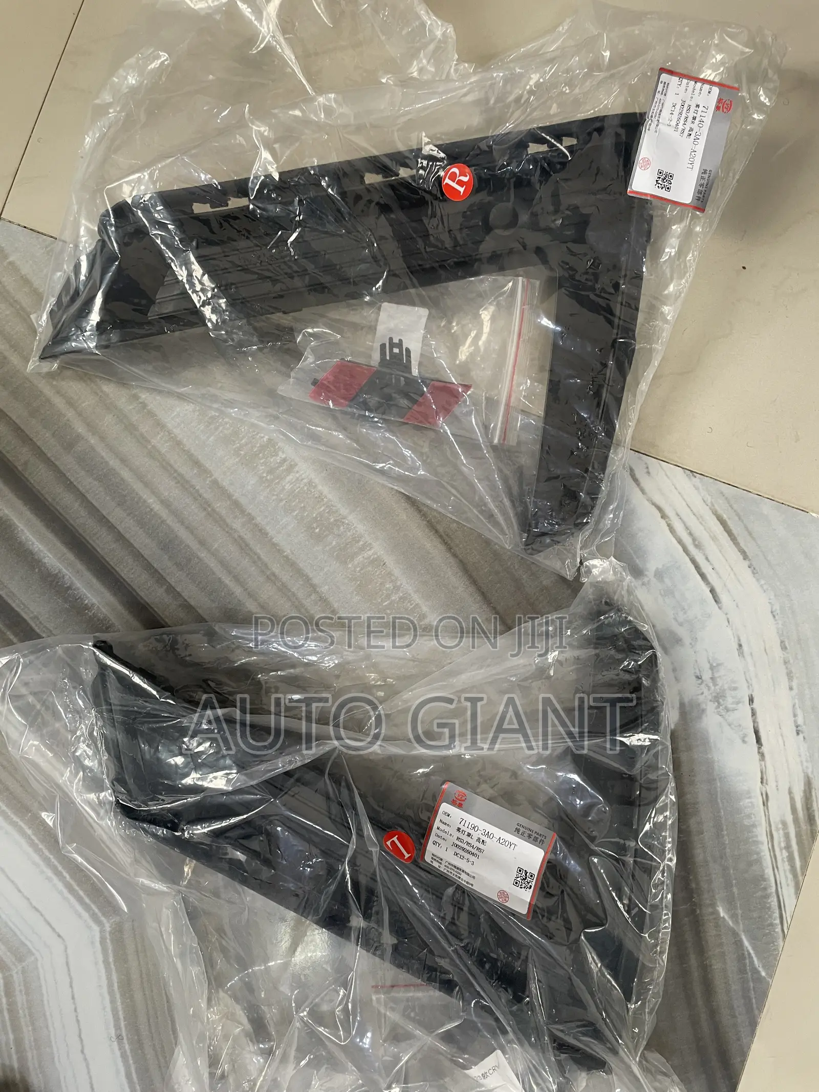 CRV 2023 Fog Light Covers Pair