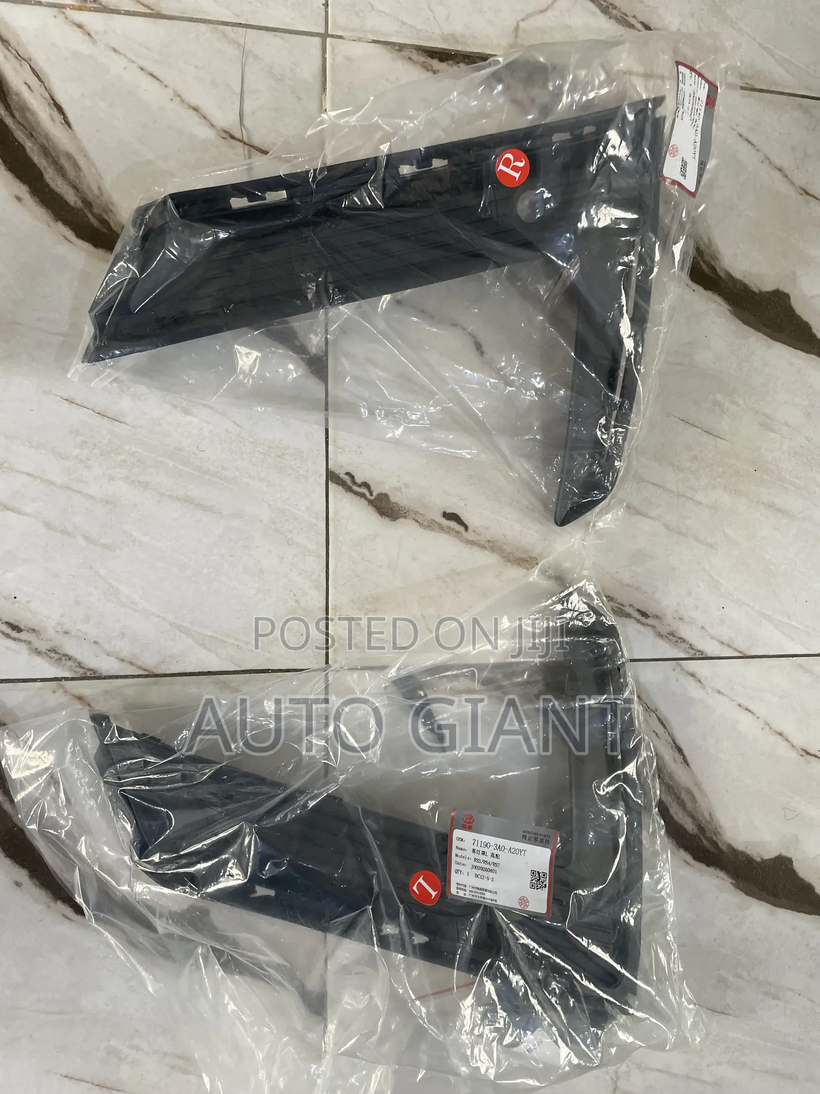 CRV 2023 Fog Light Covers Pair