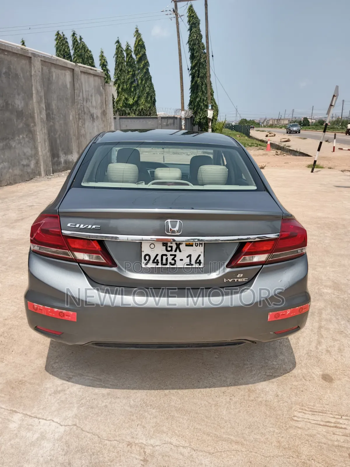 Honda Civic 2014 Blue