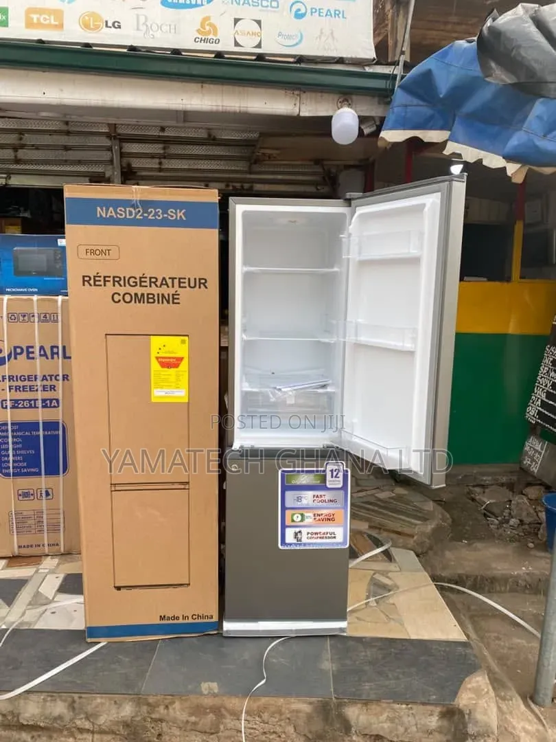 Nasco 170 Litre 3 Stars Rated Bottom Freezer Fridge With 3 Drawers