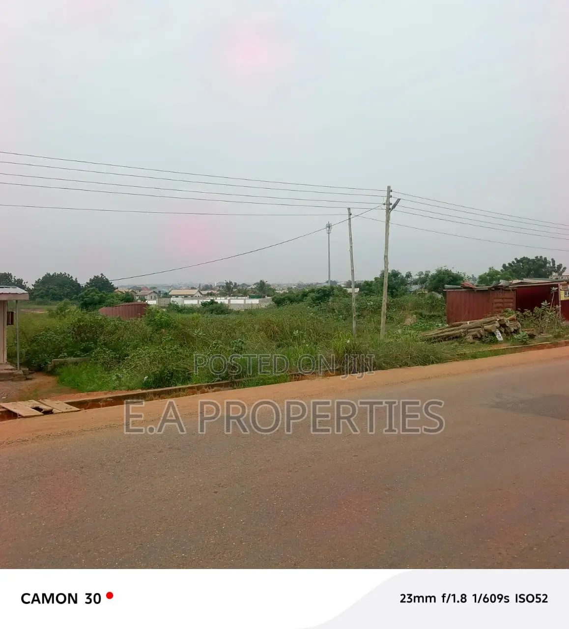 Road Side Land for Sale at East Legon Hills Police City