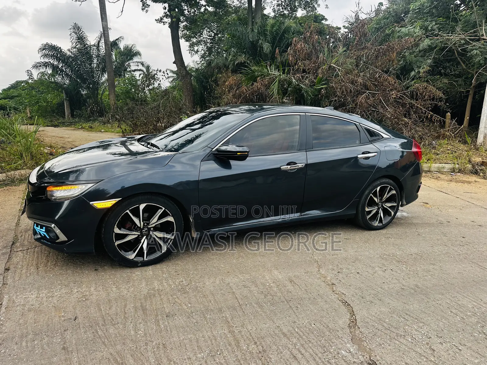 Honda Civic Touring Sedan 2019 Gray