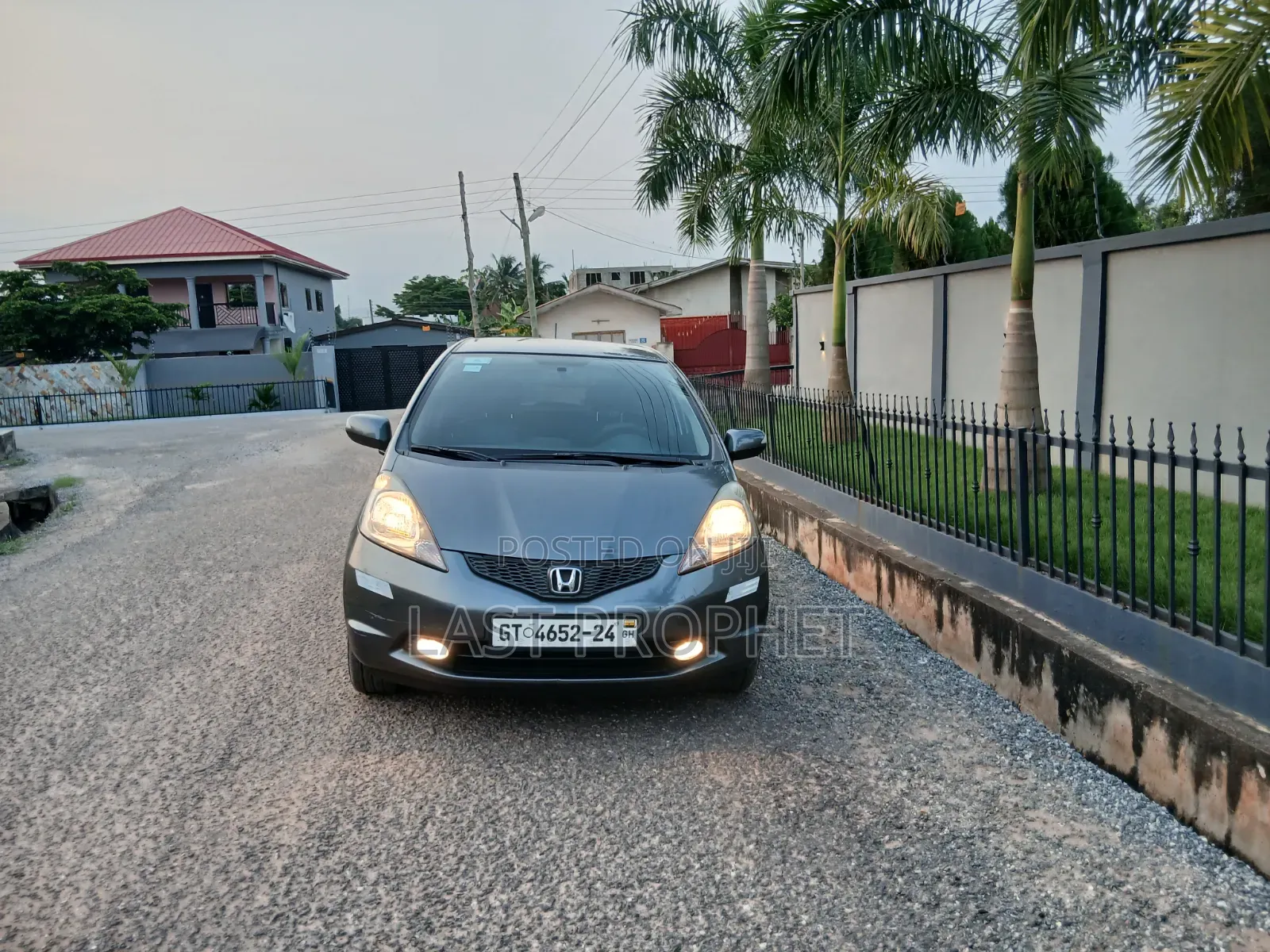 Honda Fit 2012 Gray