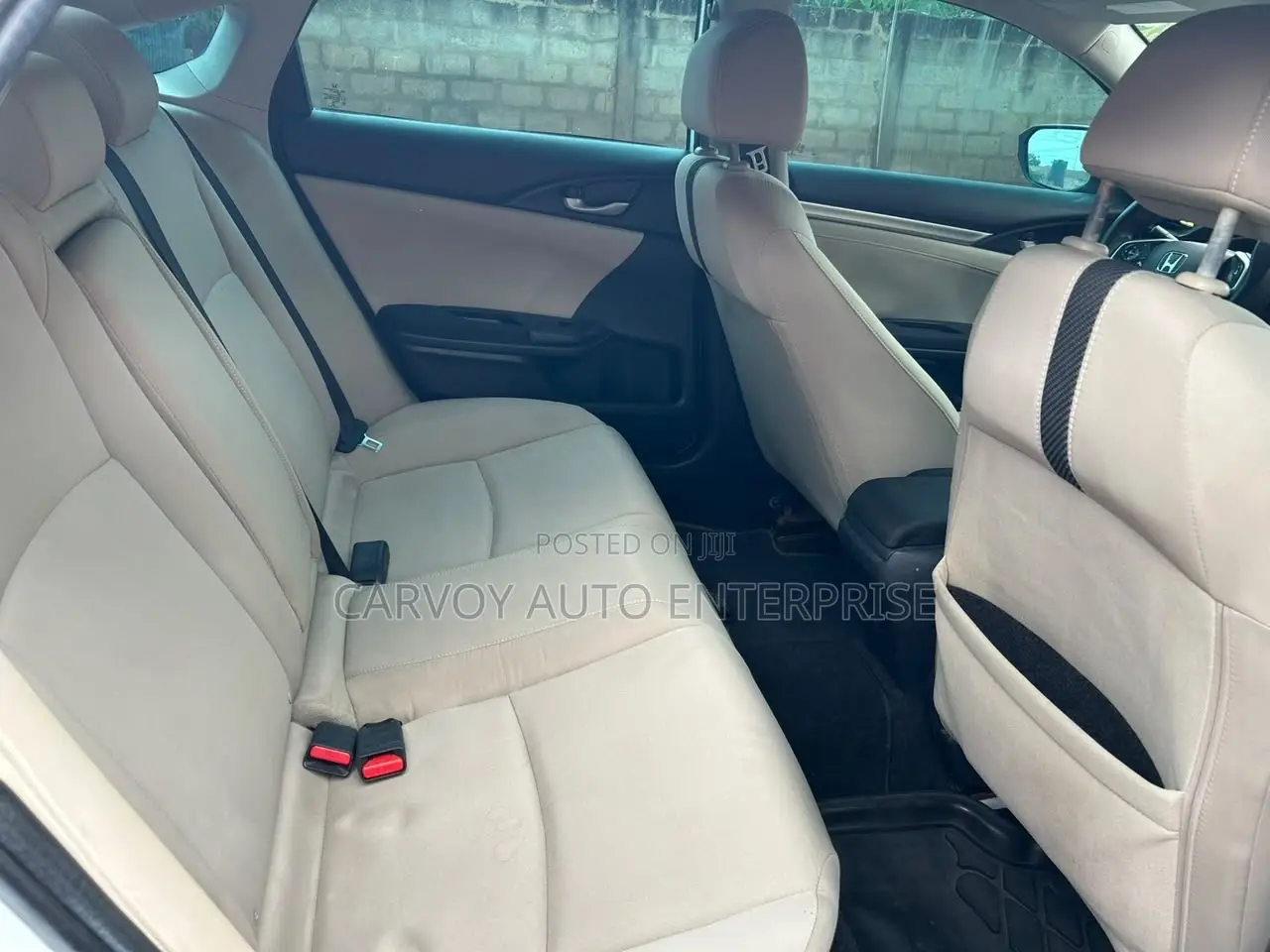 Honda Civic EX 4dr Sedan (2.0L 4cyl) 2017 White