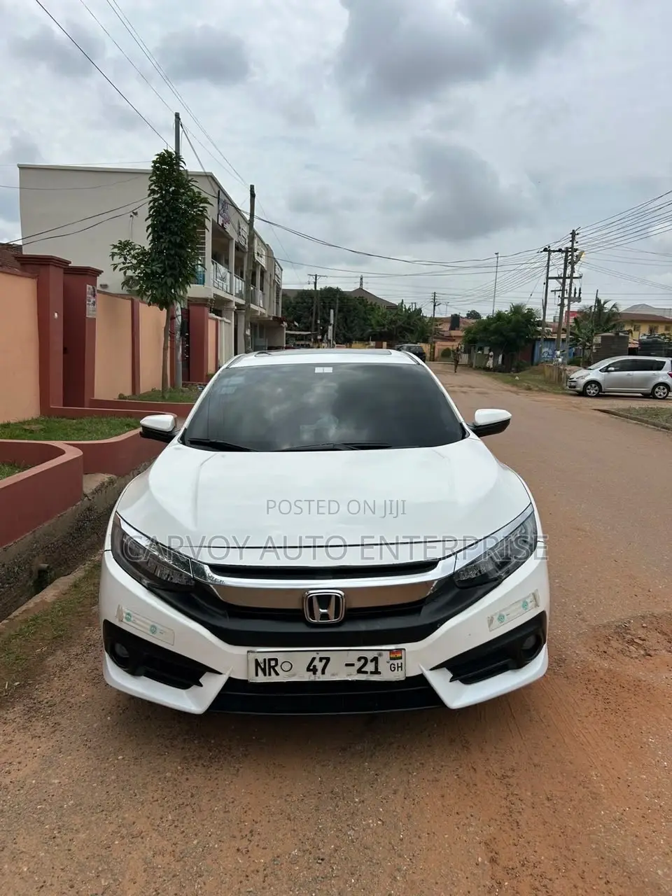 Honda Civic EX 4dr Sedan (2.0L 4cyl) 2017 White