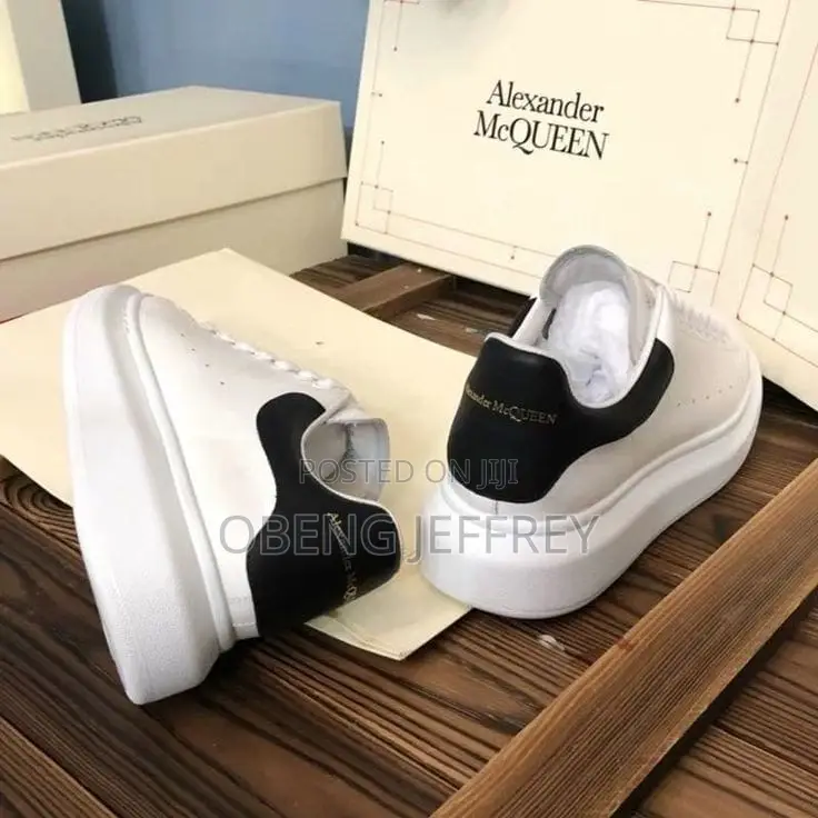 Original Alexander McQueen White With Back Black