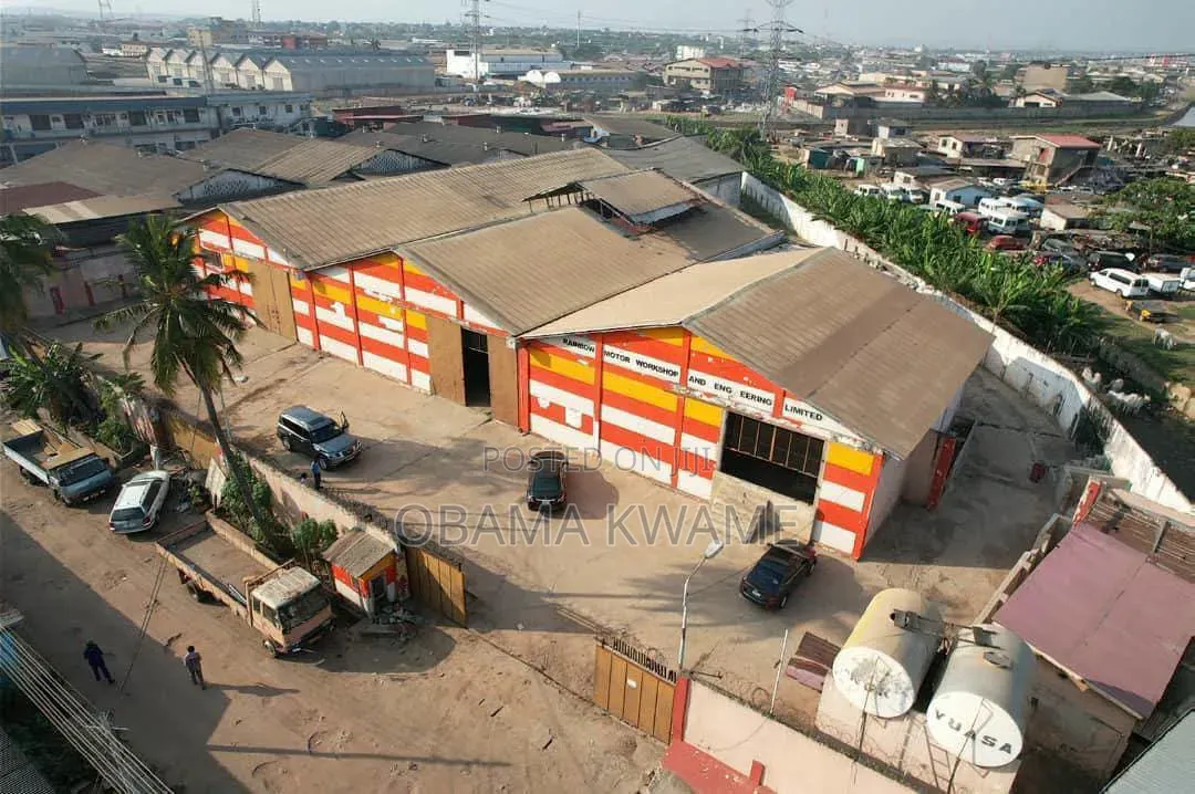 2500 SQM Warehouse on 1.22 Acres of Land for Sale at Accra Graphic Rd