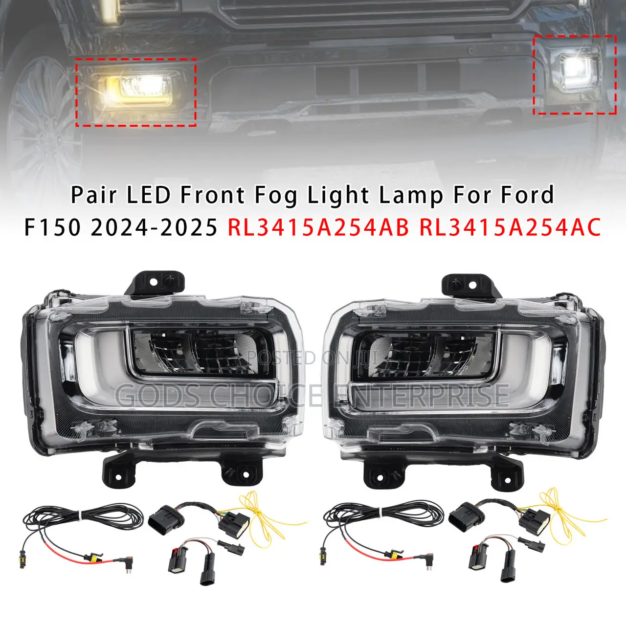 Fog Light Ford F150 2024-2025