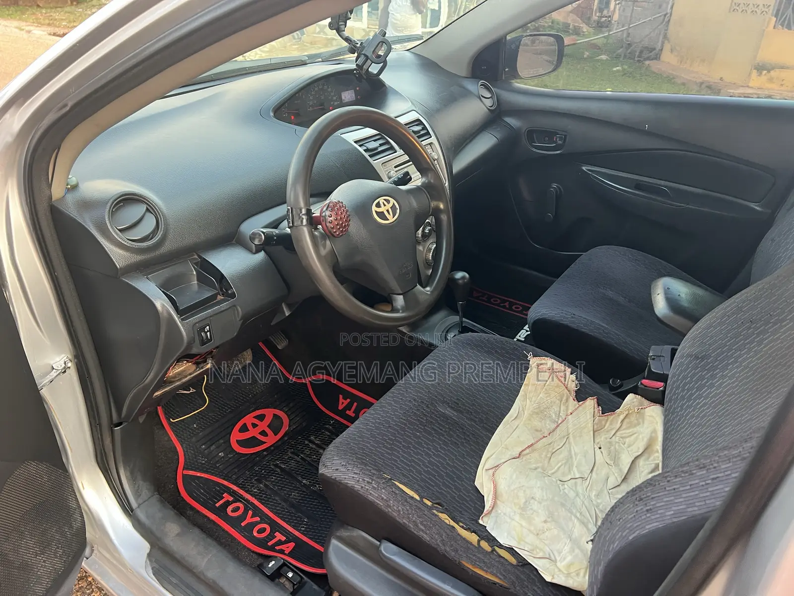 Toyota Yaris Sedan Automatic 2007 Silver