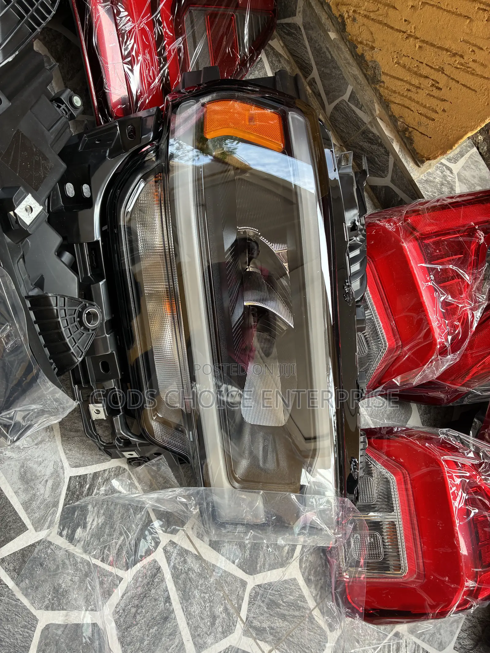 Headlight Ram 2500/3500 2019-2023-2024 Full Led Black