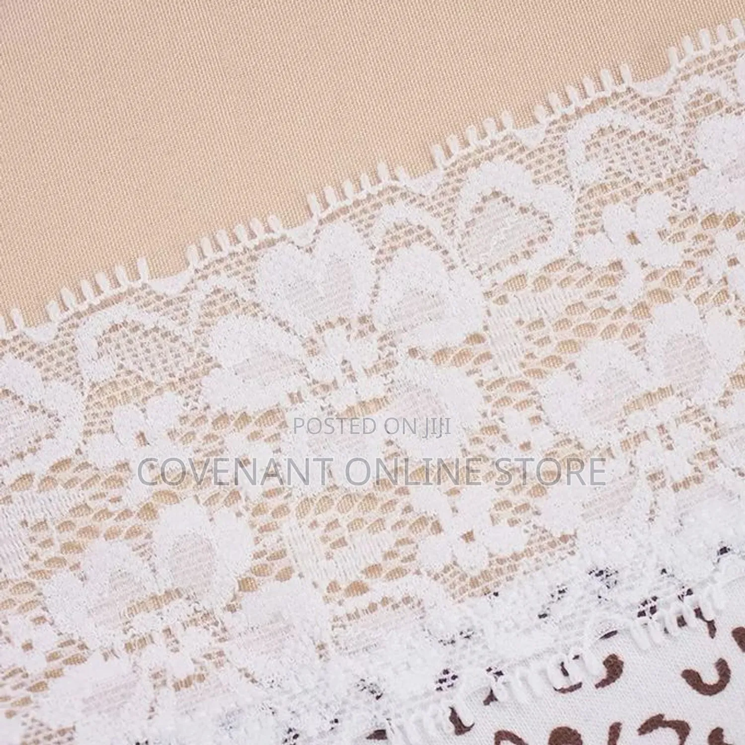 6 Pieces of Ladies Cotton Lace Panties Set- Multicolour