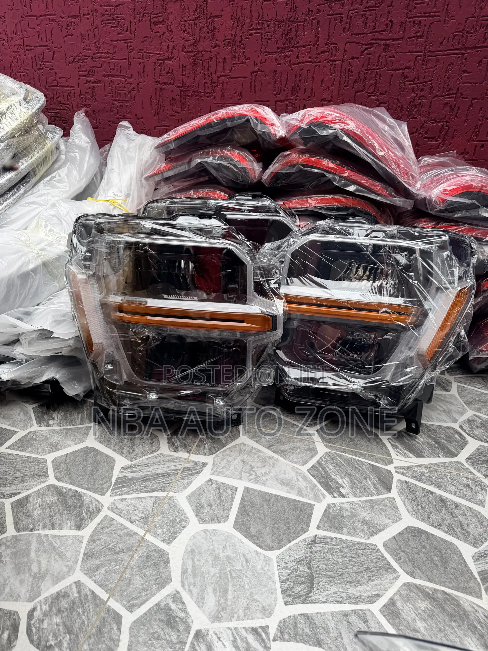 Ford F-150 F150 XiT 2023-2025 Full Led Head Light Pair