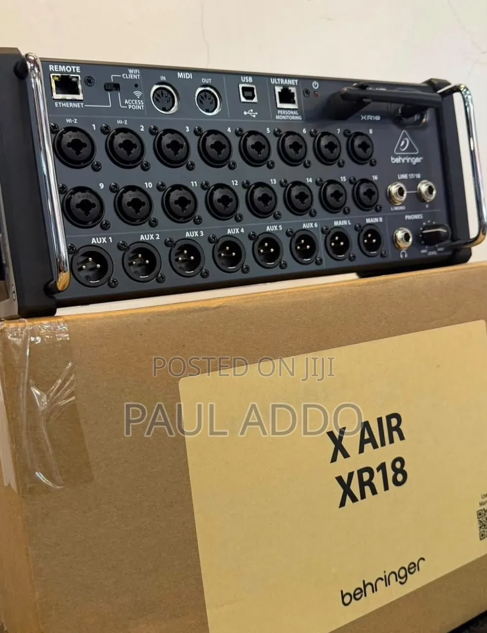 Behringer XR 18 Stage Box